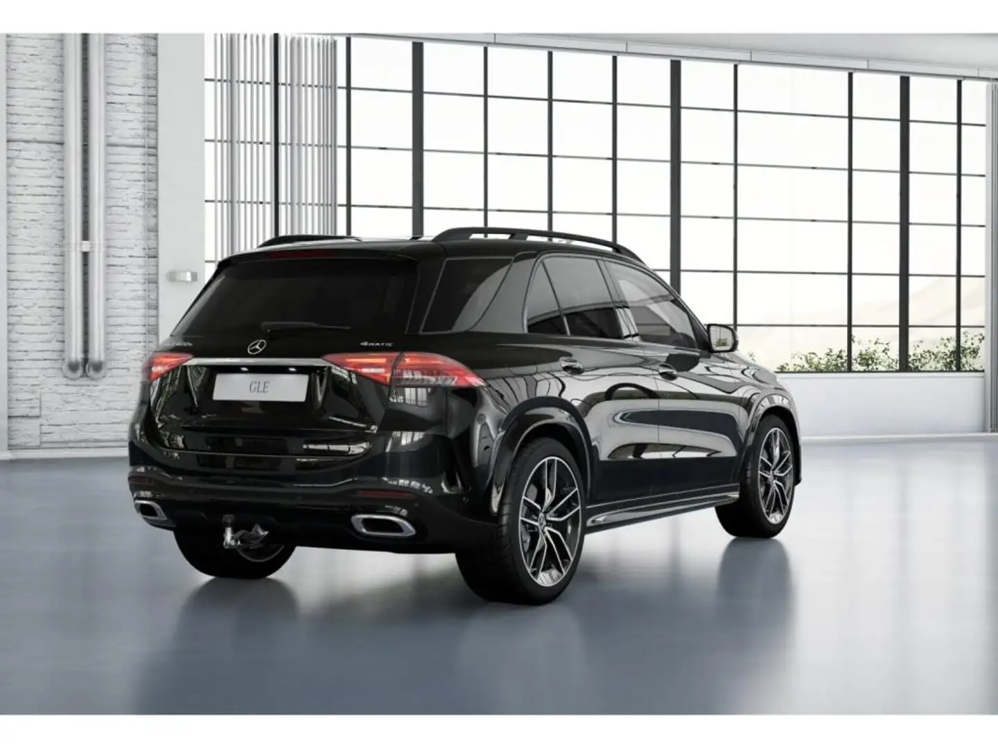 Mercedes-Benz GLE 400 e 4M AMG-Sport/Pano/Distr/AHK/Night/22" Zwart - 2
