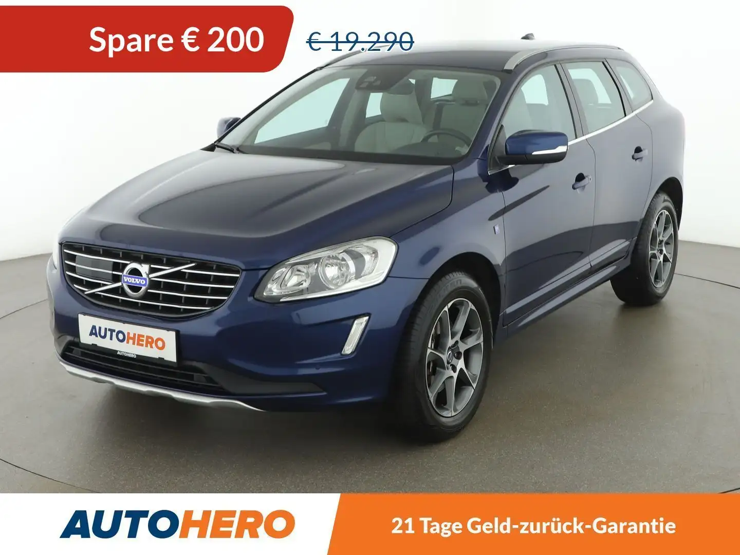 Volvo XC60 2.4 D4 Ocean Race AWD Aut. *ACC*NAVI*CAM*SPUR*TOT* Blau - 1