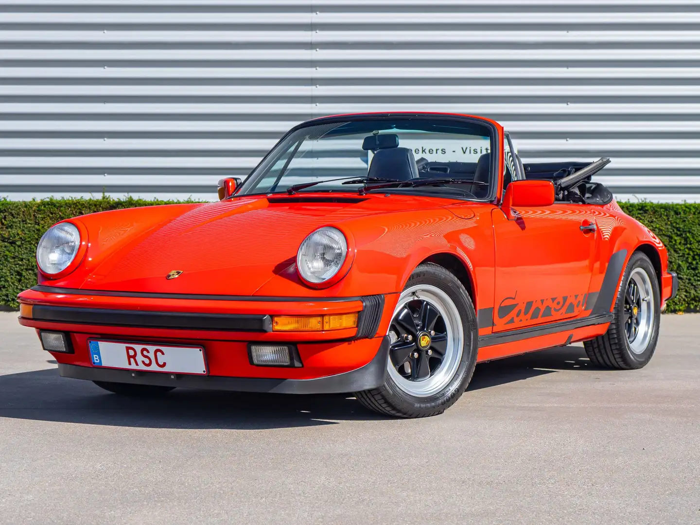 Porsche 911 3.2 G50 Cabriolet - Full history Červená - 1