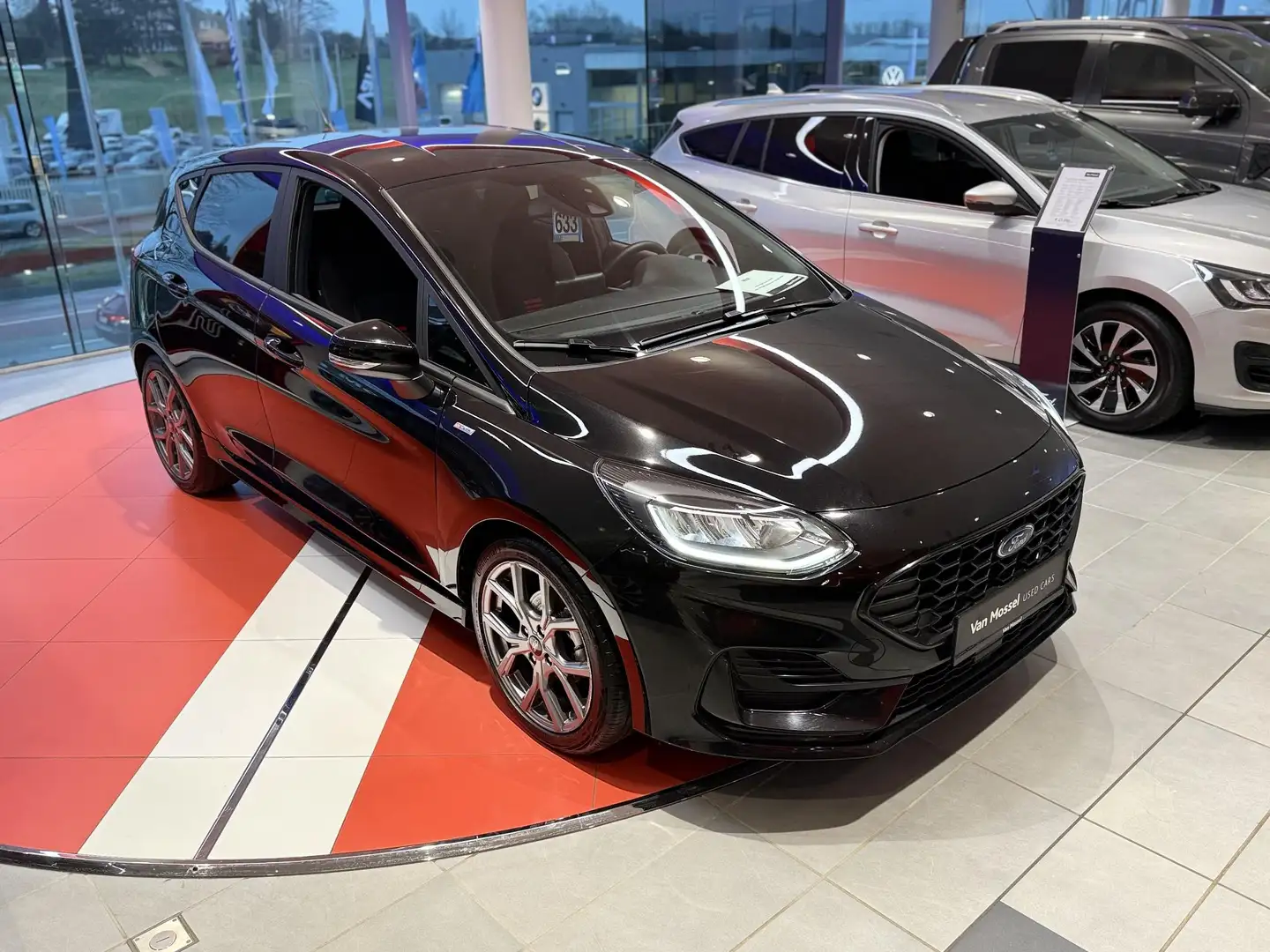 Ford Fiesta 1.0 EcoBoost MHEV 92kW ST-Line-Winter Pack Carplay Schwarz - 2