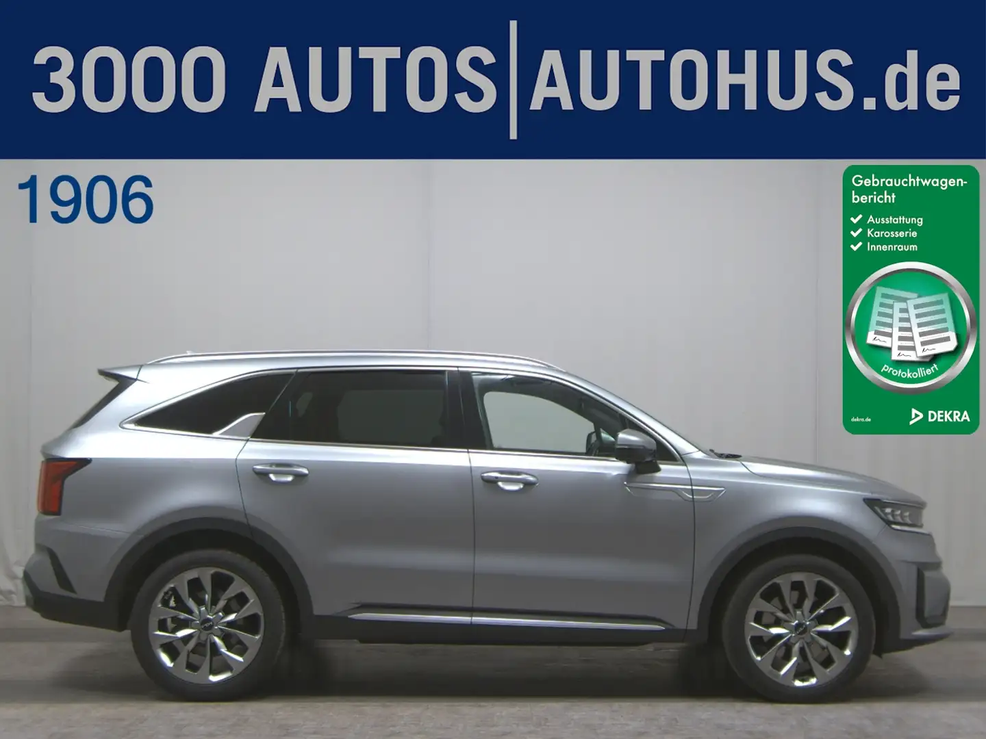 Kia Sorento 2.2 CRDi Platinum ACC 4x4 Navi LED HUD Szürke - 1