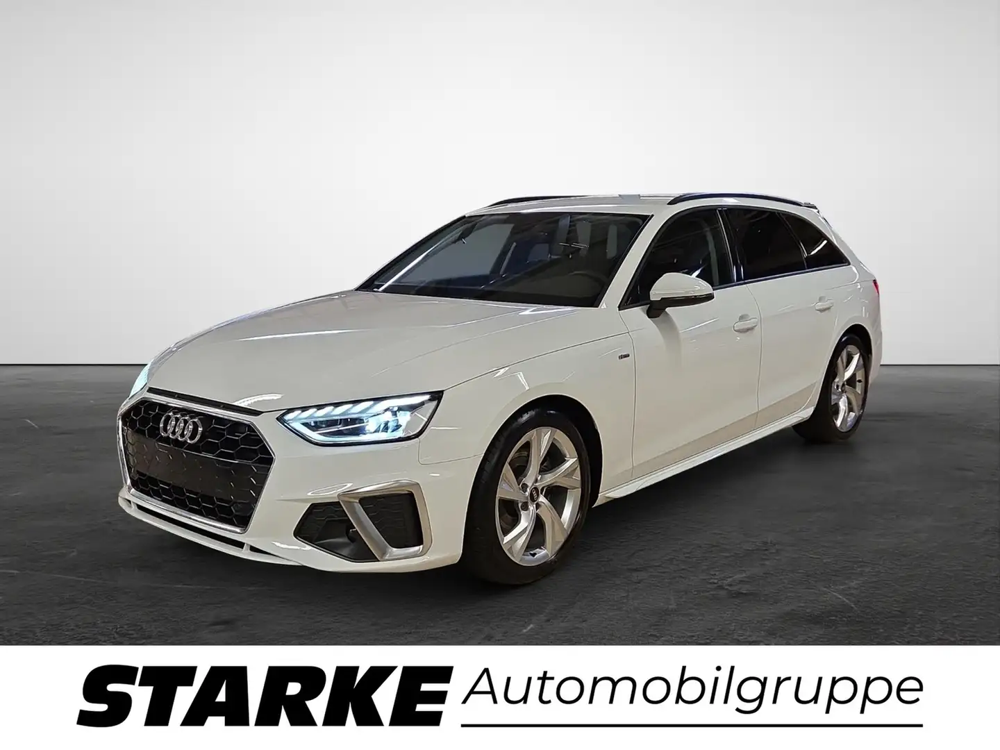 Audi A4 Avant 35 TFSI S tronic S line LED AHK Navi Virt... Weiß - 1