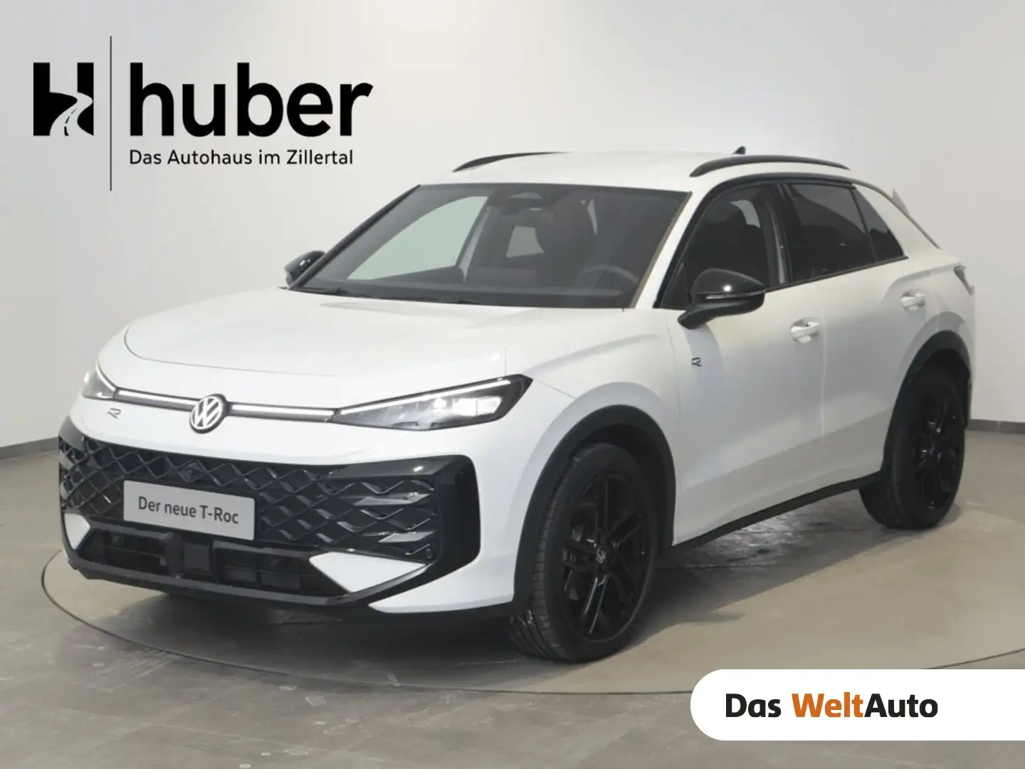 Volkswagen T-Roc R-Line eTSI DSG Weiß - 1