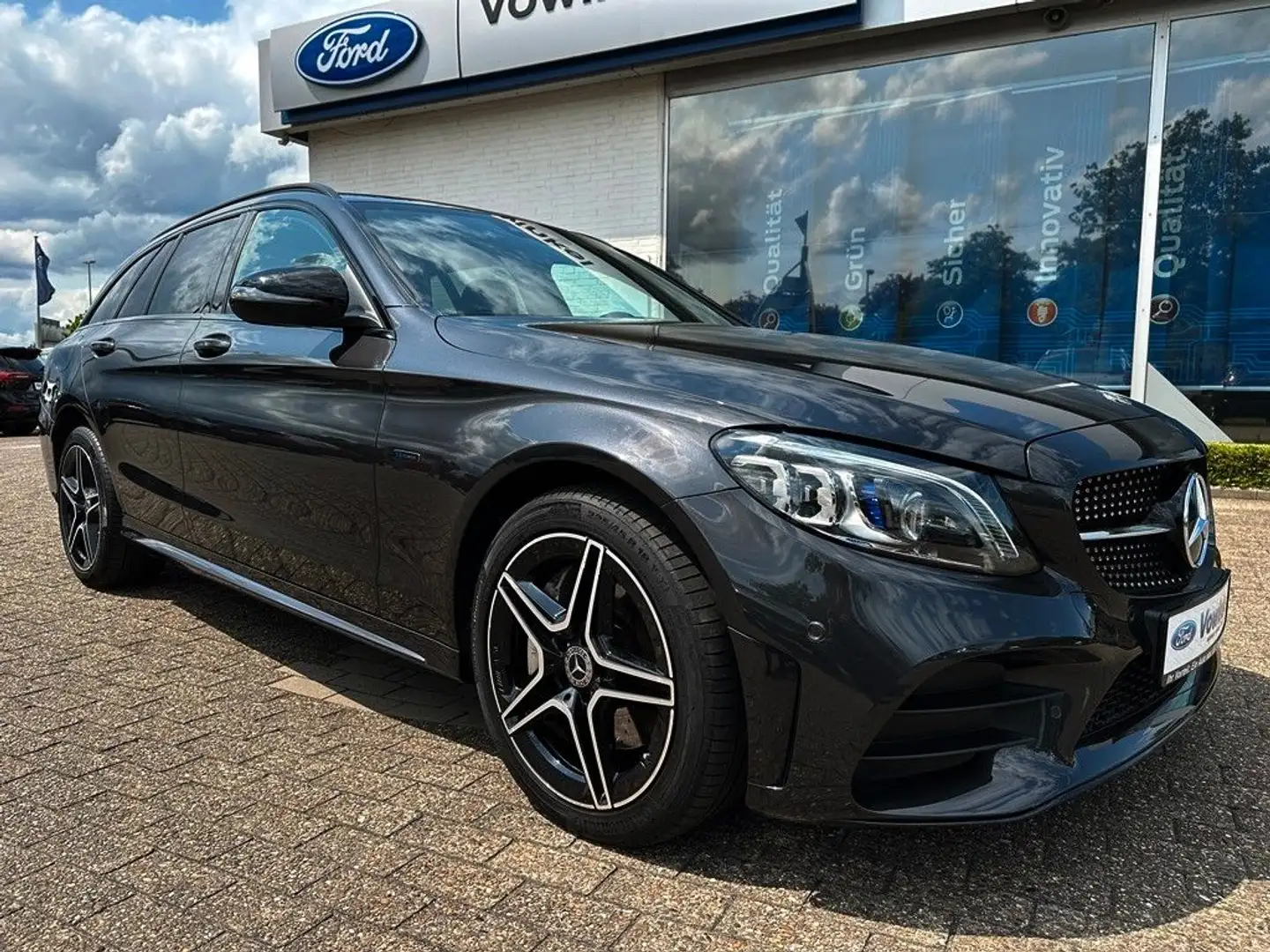 Mercedes-Benz C 300 de T AMG-Line PHEV Distro+Multi-Beam-LED+W Grau - 2