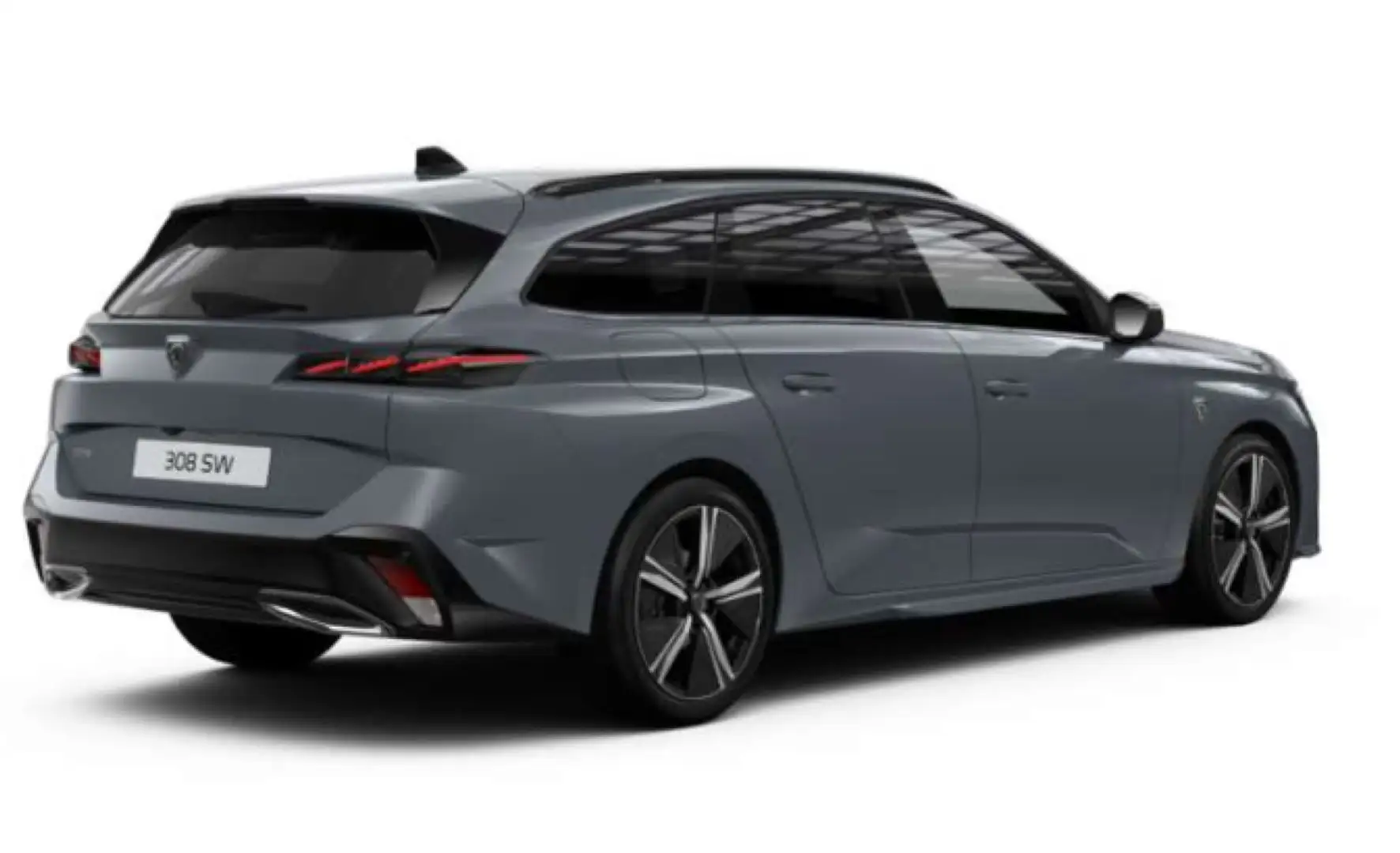 Peugeot 308 SW GT HYBRID 136 e-DSC6 Grijs - 2