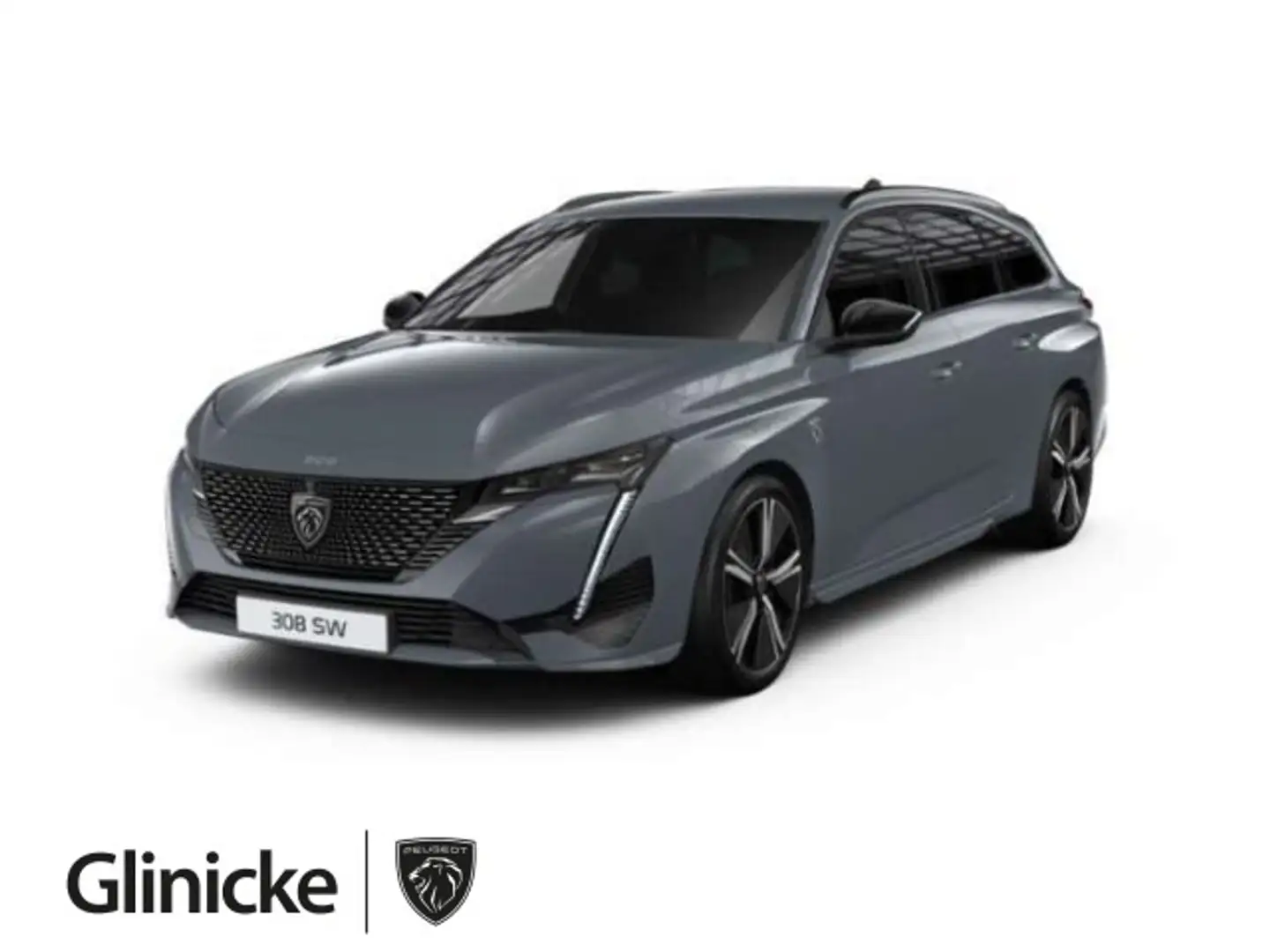 Peugeot 308 SW GT HYBRID 136 e-DSC6 Grijs - 1