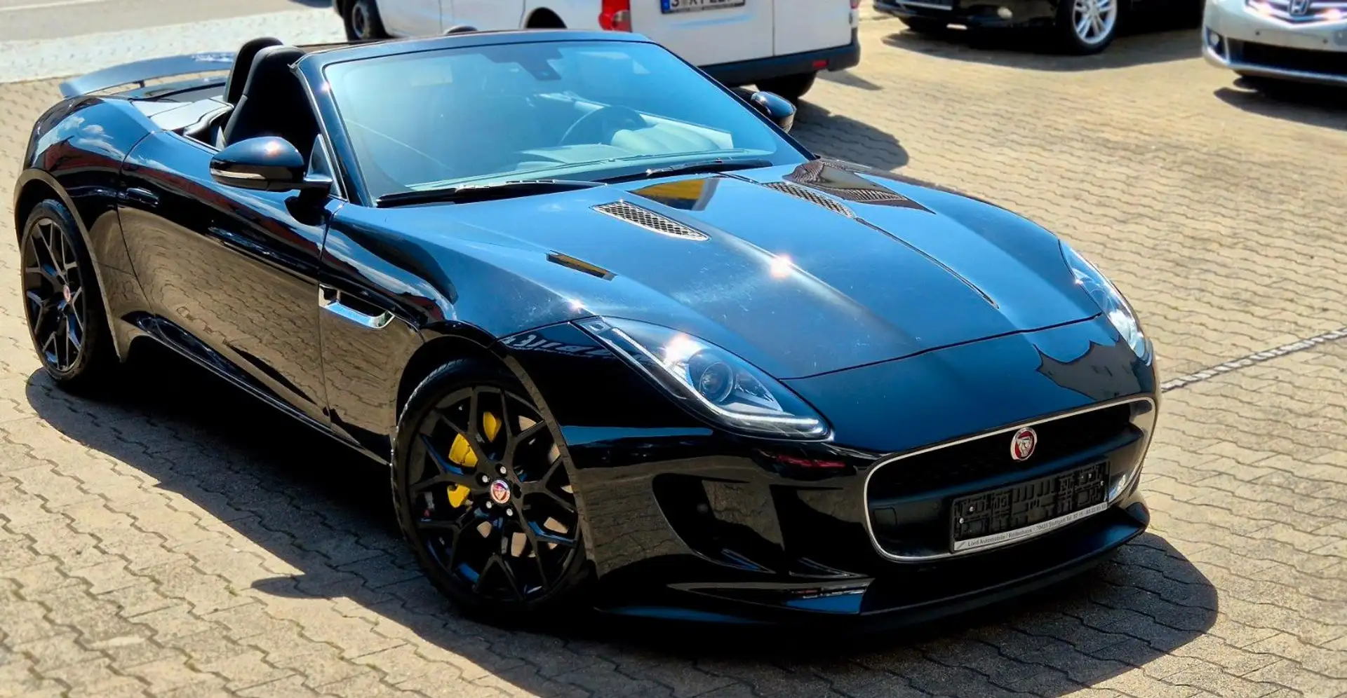 Jaguar F-Type 3,0V6 R Cabriolet-Sportpaket-Sportauspuff Zwart - 1