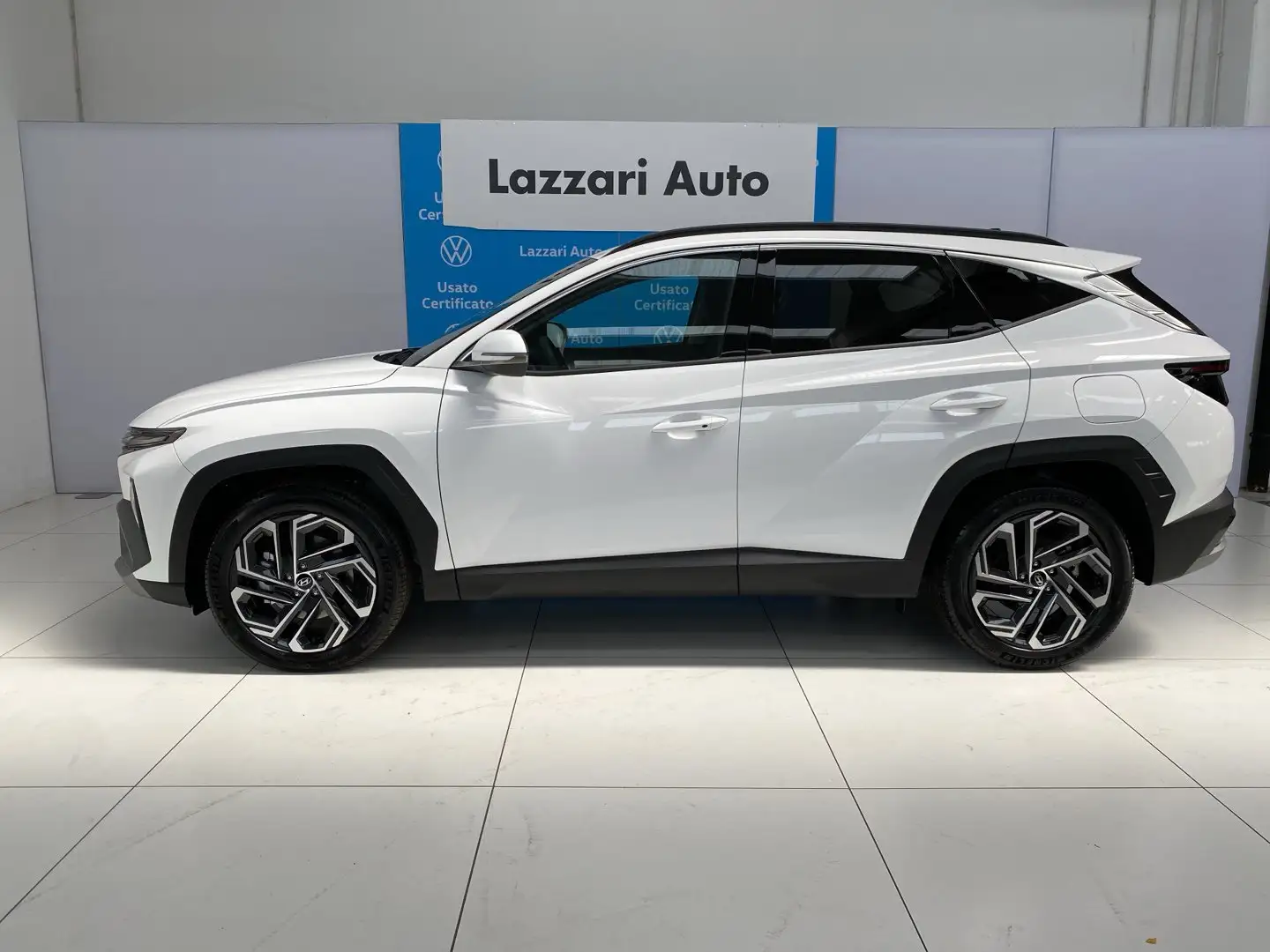 Hyundai TUCSON 1.6 CRDI 48V DCT Exellence Blanc - 2