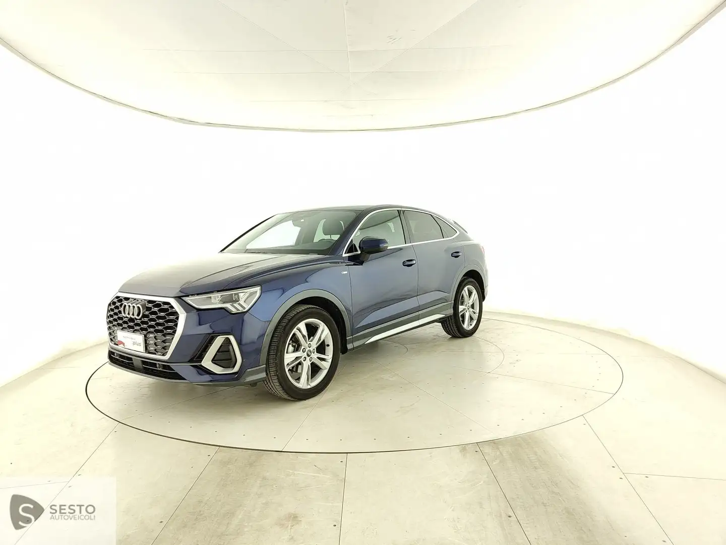 Audi Q3 2019 Sportback Sportback 35 2.0 tdi S Line Editio Blu/Azzurro - 1