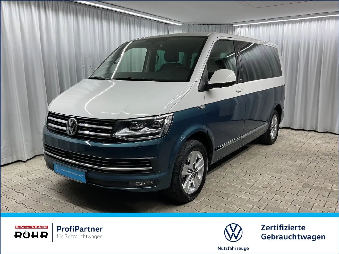 Volkswagen T6 Multivan Generation Six (GuteNacht/AHK.Navi.ACC) 2.0 TDI DS Bleu - 1