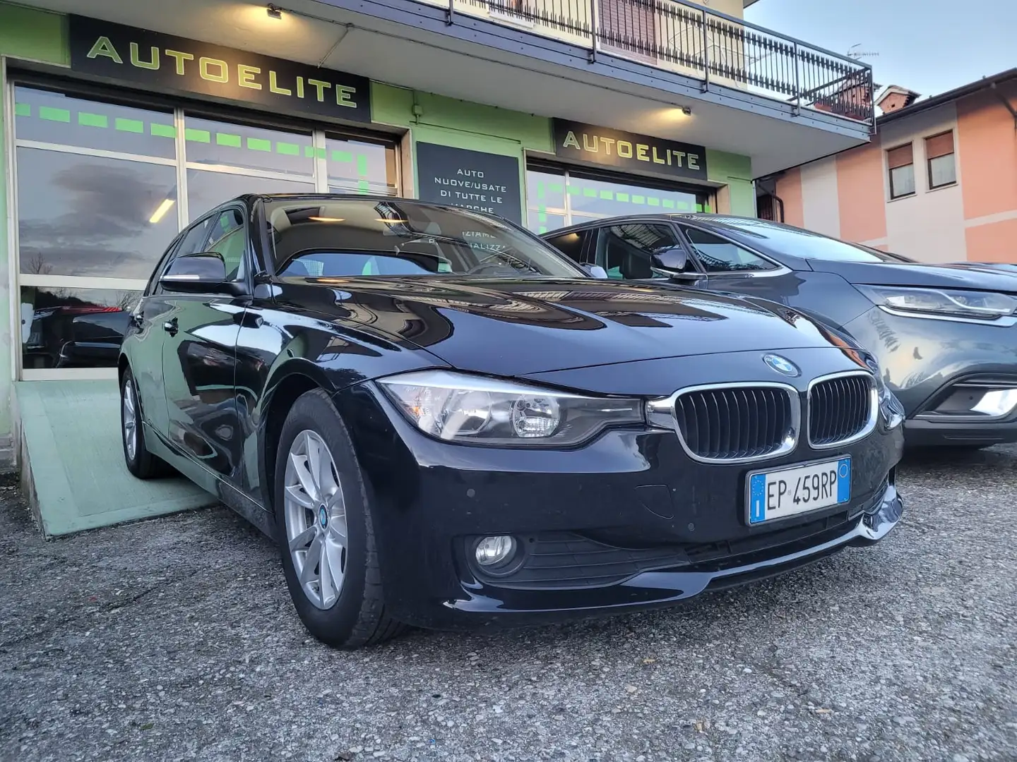 BMW 316 d Touring Business auto PDC Nero - 1
