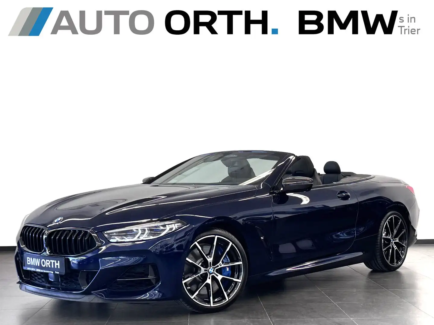 BMW M850 i xDrive Cabrio SITZKLIMA LASER ACC 360° 20" Blau - 1