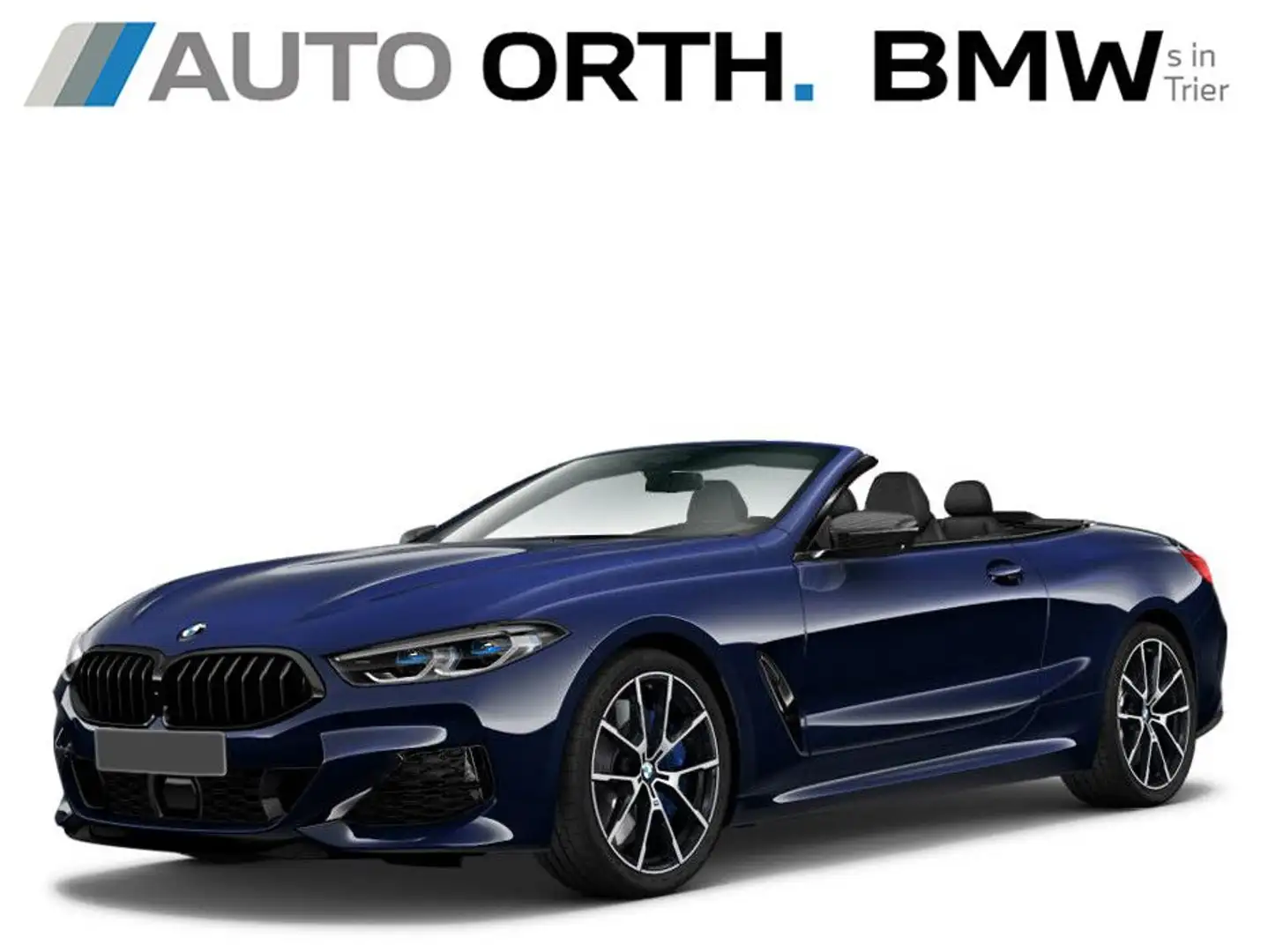 BMW M850 i xDrive Cabrio SITZKLIMA LASER ACC 360° 20" Blau - 1
