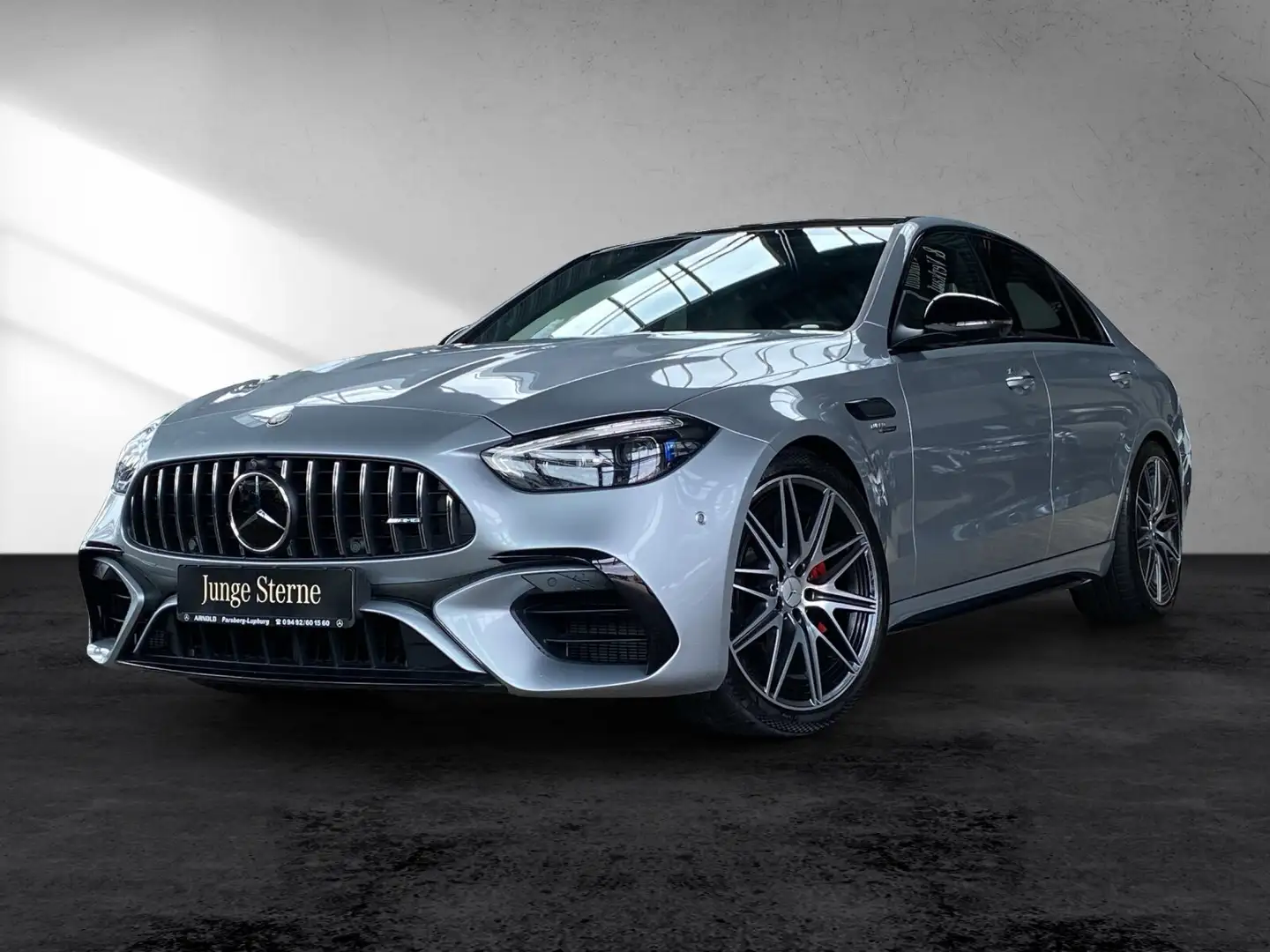 Mercedes-Benz C 63 AMG Mercedes-AMG C 63 S E PERFORMANCE HUD Pano 360° Silber - 2