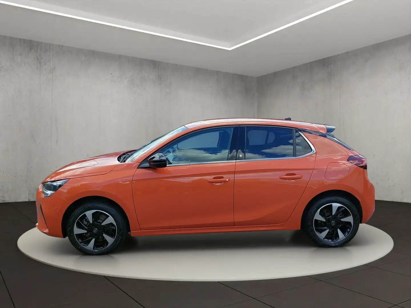 Opel Corsa-e Elegance 100 KW Automatik-Elektroantrieb Orange - 2