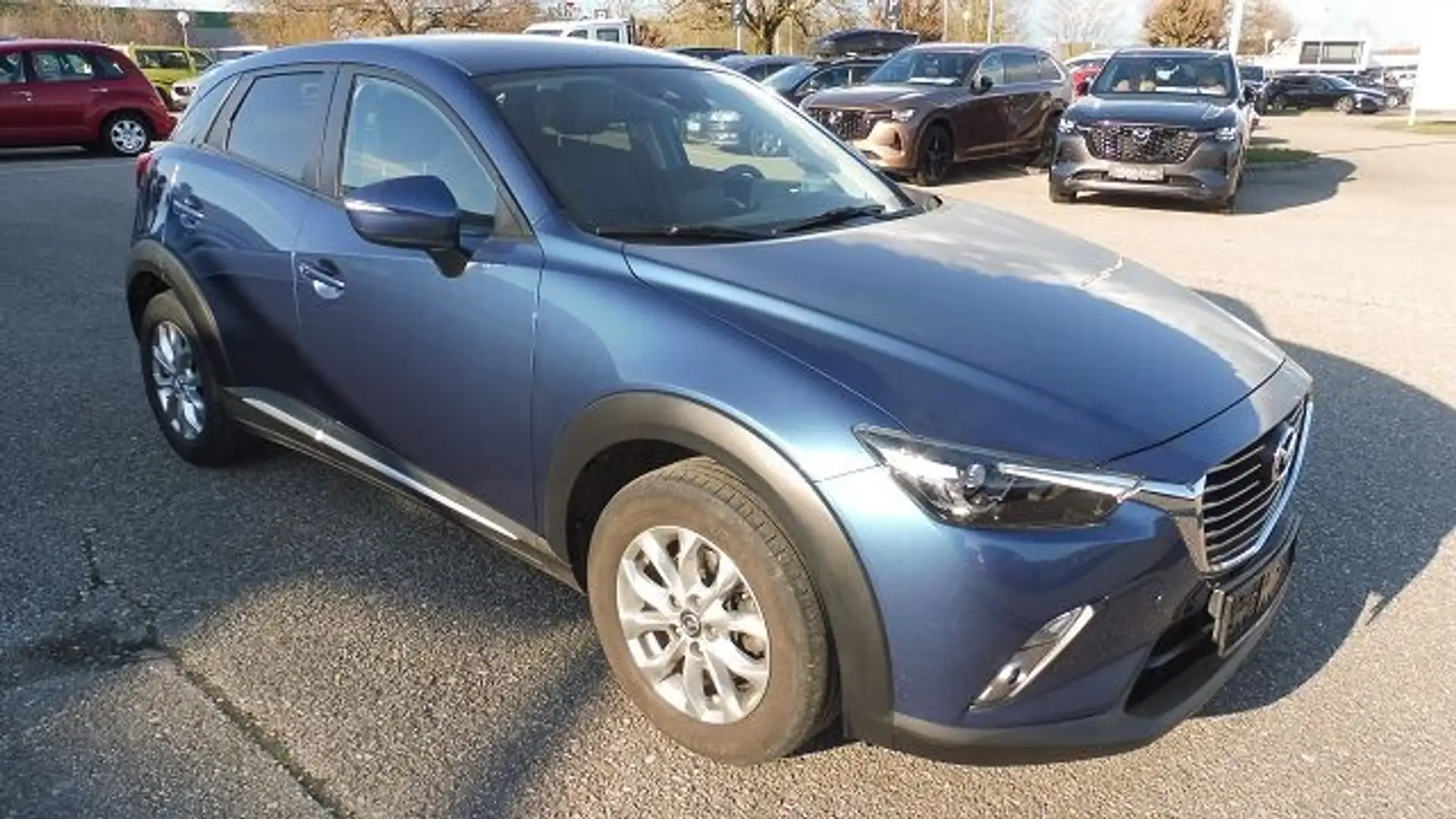 Mazda CX-3 G120 Revolution Aut. Blau - 2