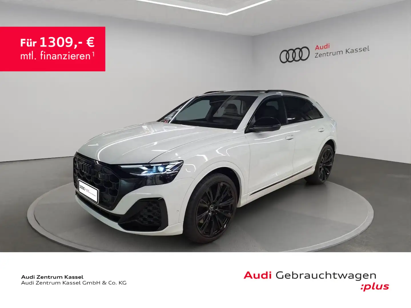 Audi SQ8 4.0 TFSI qu. Matrix B&O Pano HuD StandHZG Weiß - 1