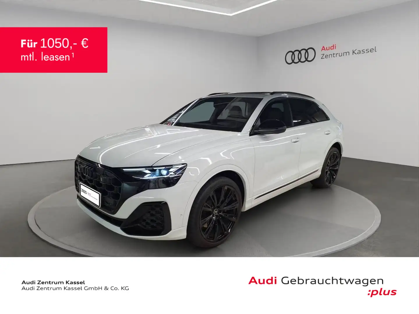 Audi SQ8 4.0 TFSI qu. Matrix B&O Pano HuD StandHZG Weiß - 1