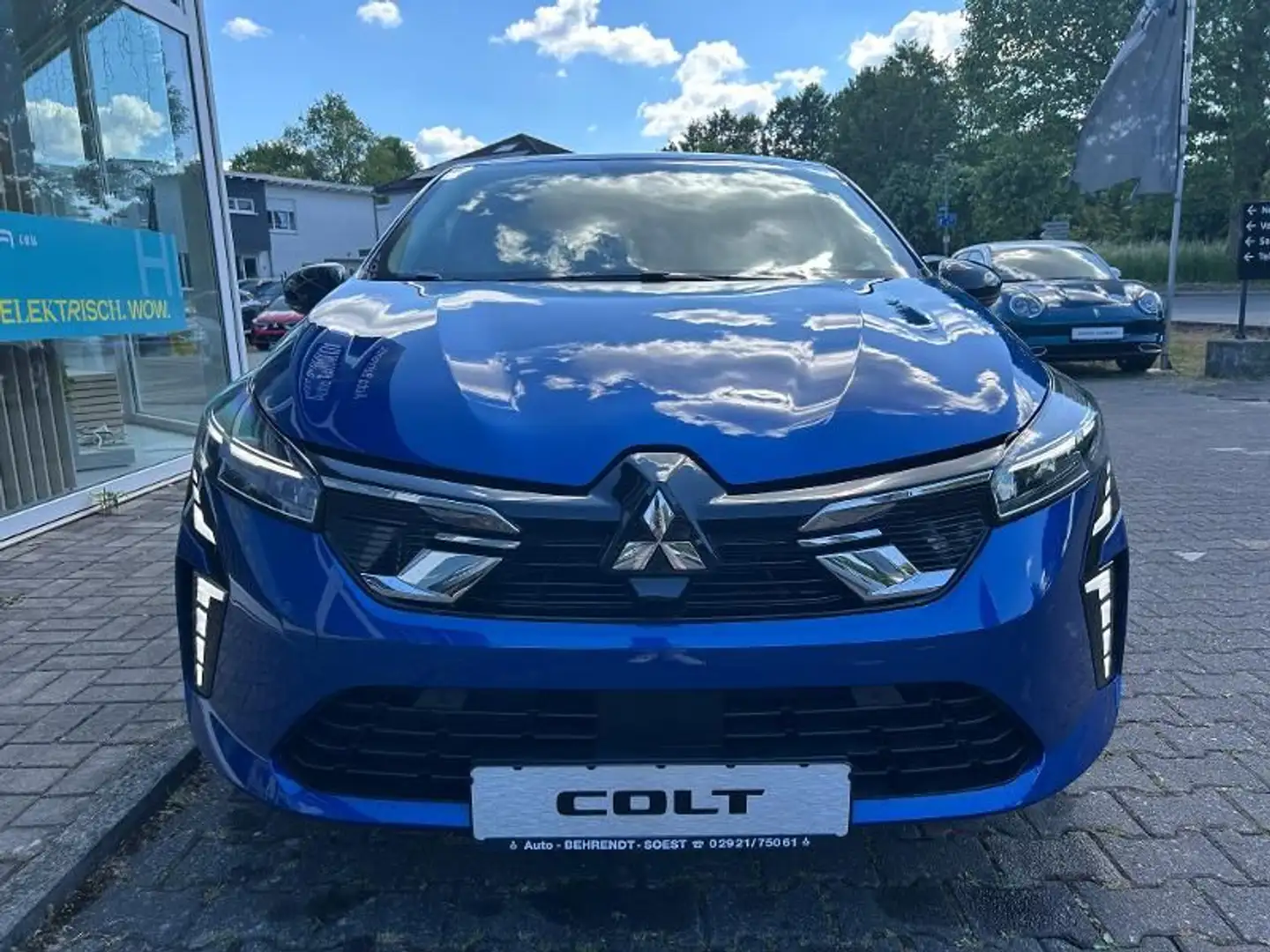 Mitsubishi Colt PLUS 1.0 *Kamera*Tempo*5J. Garantie* Blau - 2