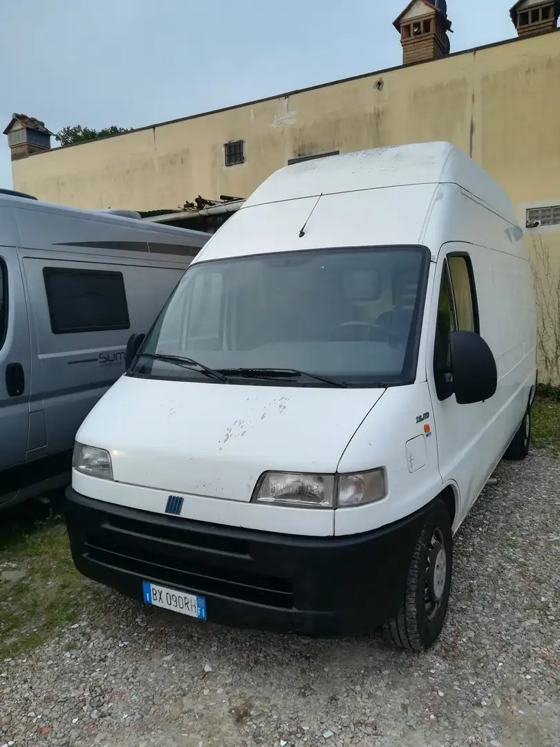 Fiat Ducato MAXi 2.8 jtd Blanc - 1
