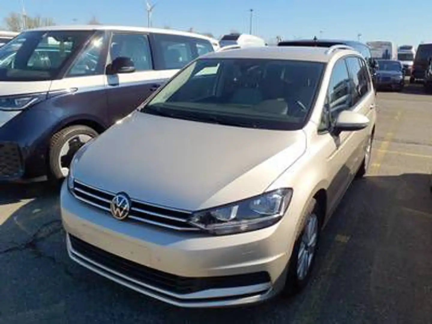 Volkswagen Touran CL 1.5TSI 150PS DSG ACC.7-SITZE.AHK.KAMERA.NAVI+VC Silber - 2
