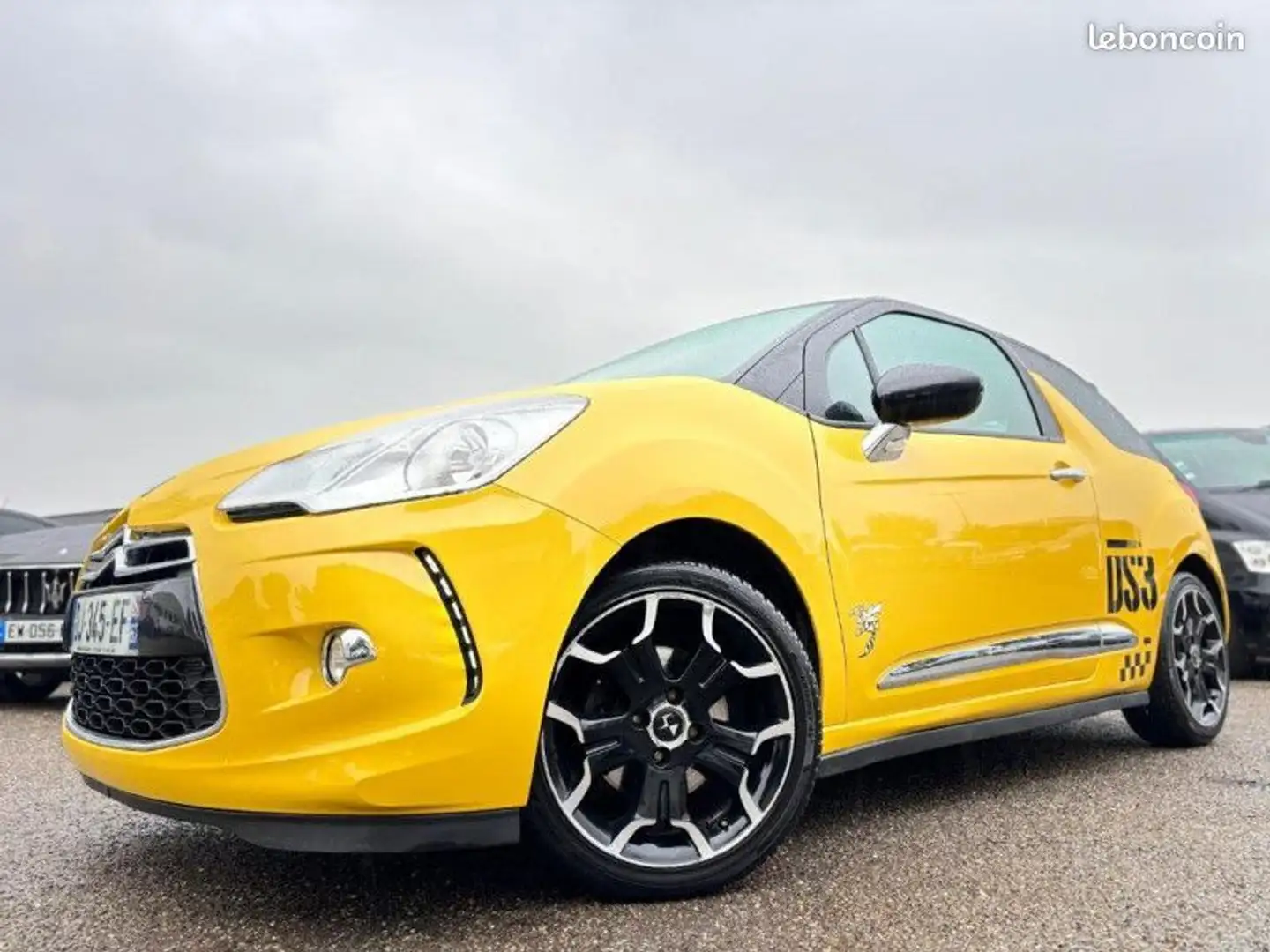 Citroen DS3 1.6 THP 155CH SPORT CHIC Jaune - 1