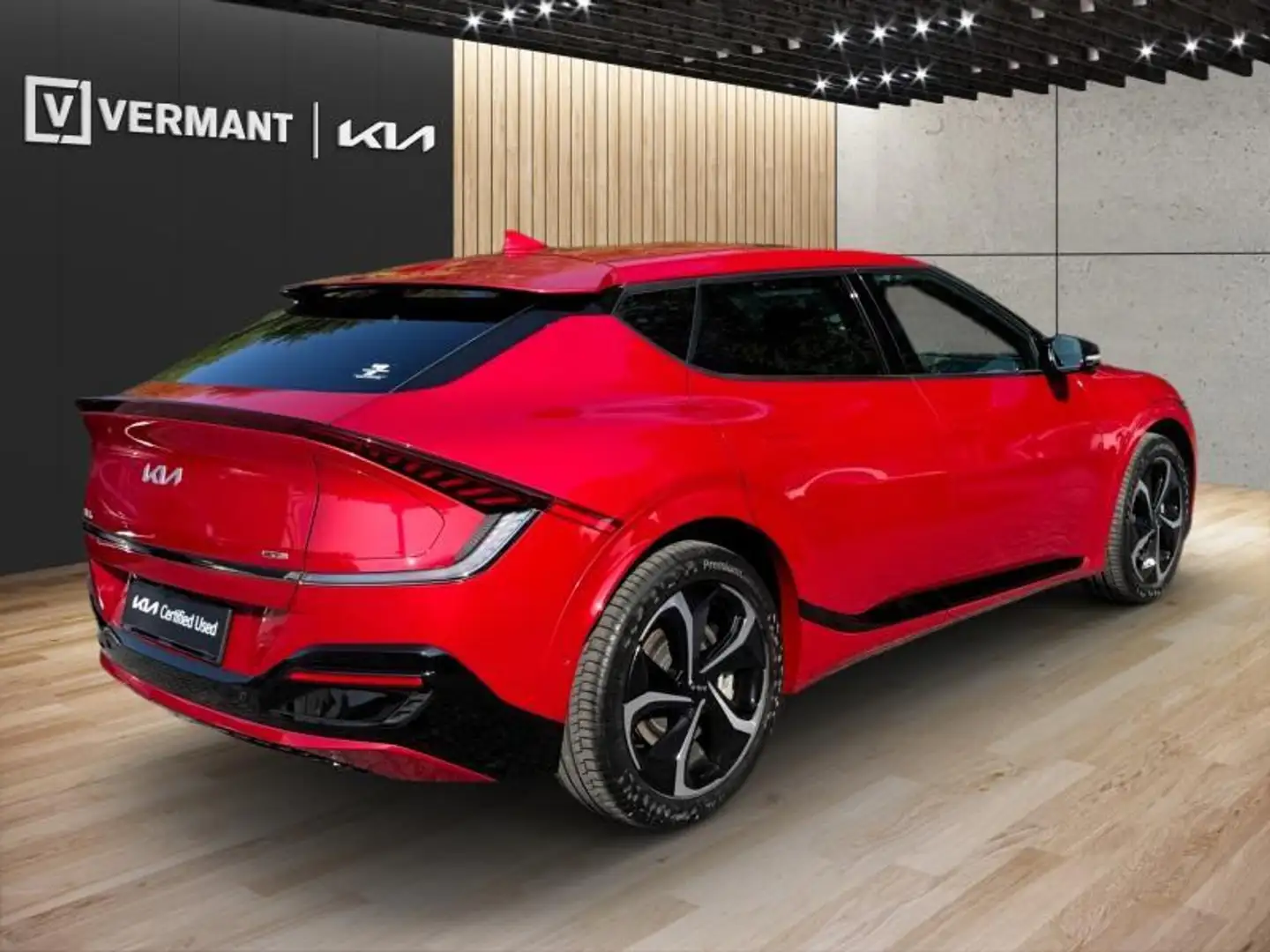 Kia EV6 GT-Line RWD-PP-AP-SR-20 Rojo - 2