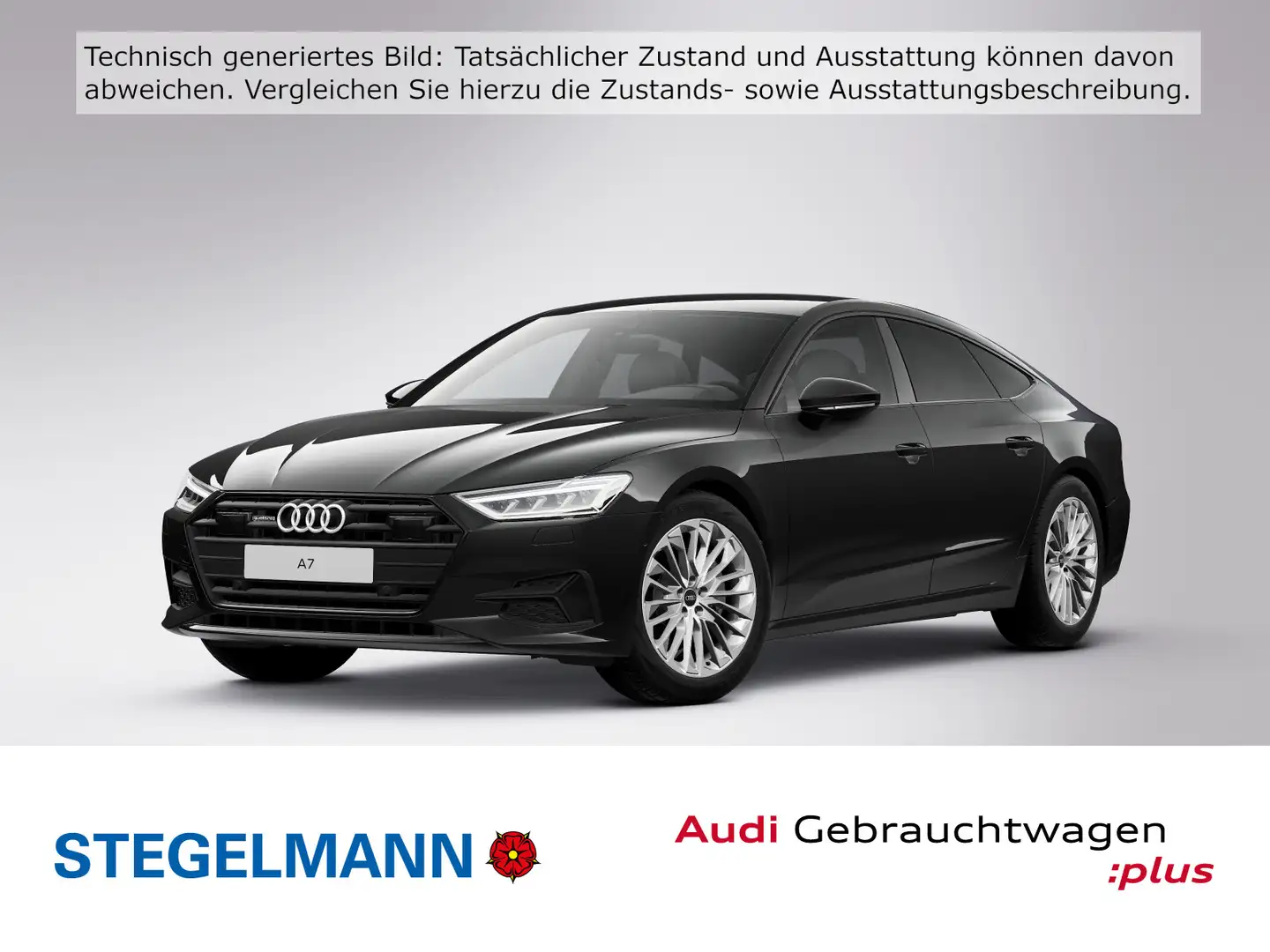 Audi A7 45 TFSI qu. S-Tronic schwarzpaket*1 Schwarz - 1