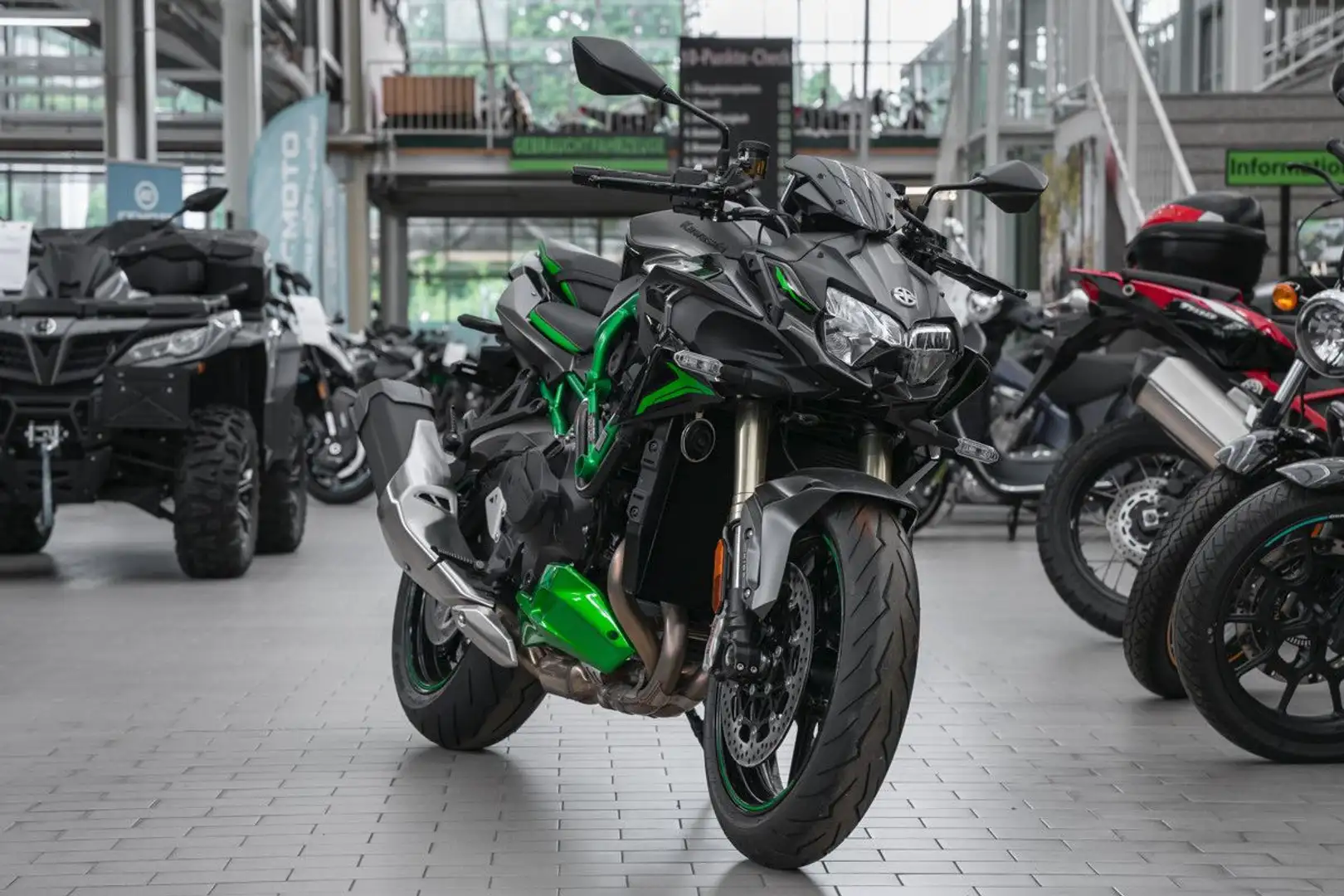 Kawasaki Z H2 SE, 4 JAHRE WERKSGARANTIE Gris - 2