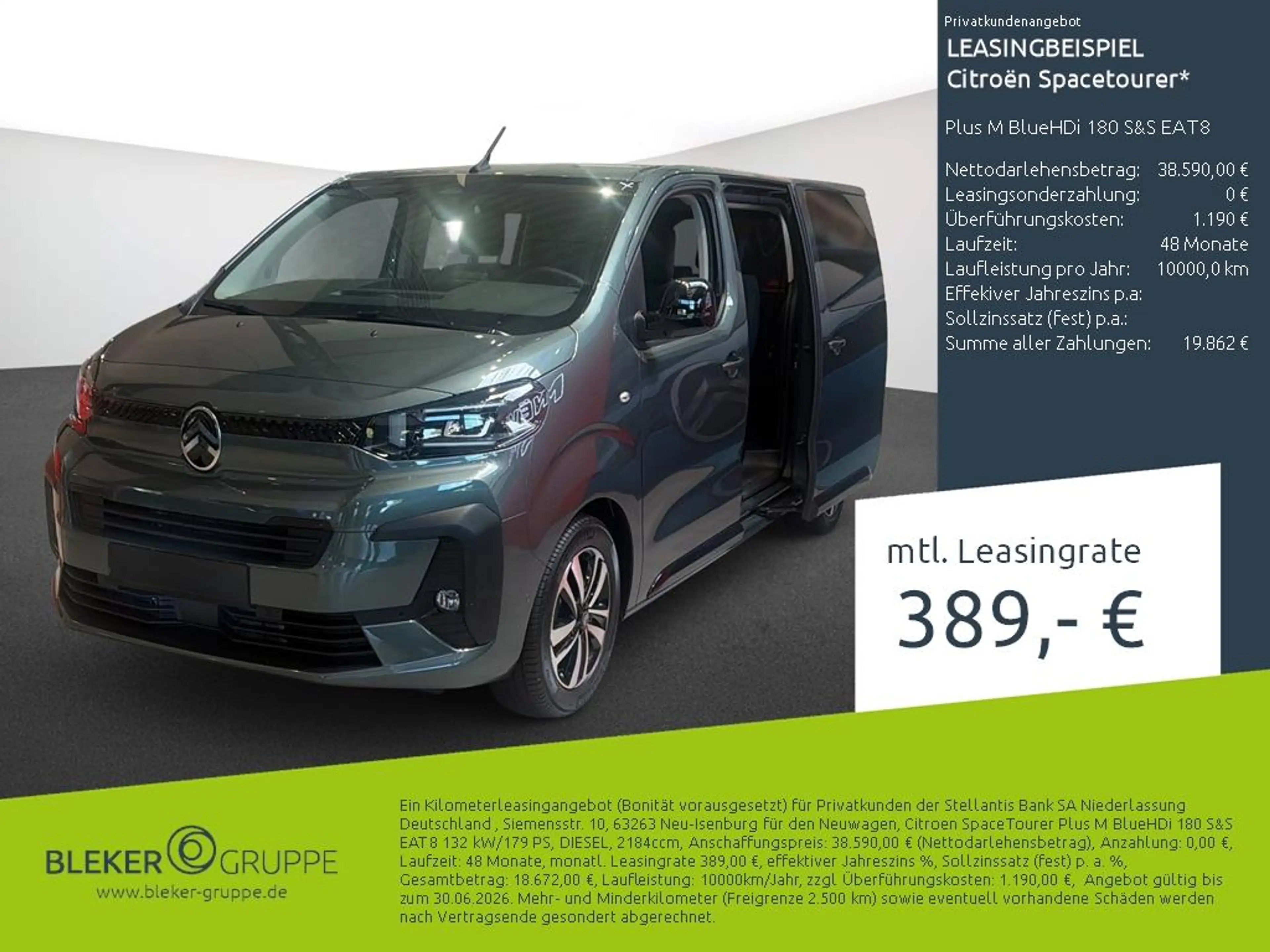 Citroen Spacetourer Plus M BlueHDi 180 S&S EAT8