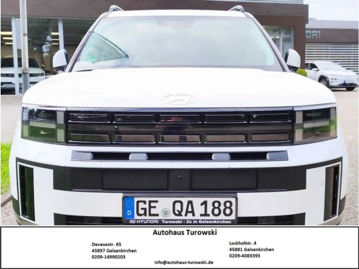 Hyundai SANTA FE Hybrid 1.6 HEV 4WD Signature MJ25 Pano Blanc - 1