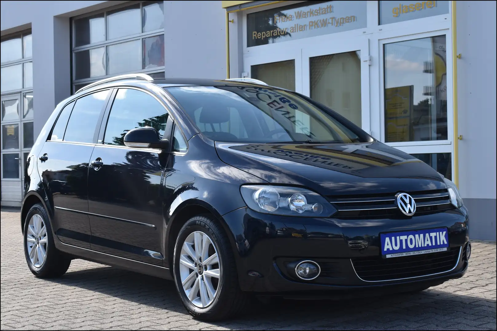 Volkswagen Golf Plus Style TÜV 05/27 Automatik Garantie AHK Navi Blau - 2
