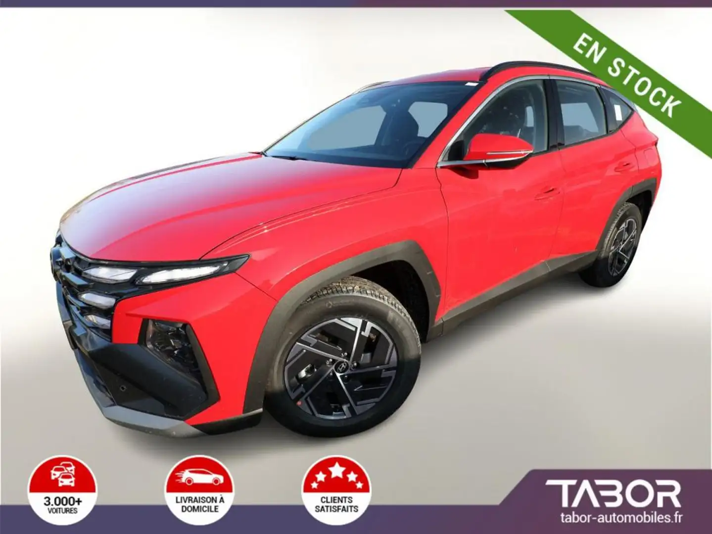 Hyundai TUCSON 1.6 CRDi 136 MHEV Select LED Rouge - 1