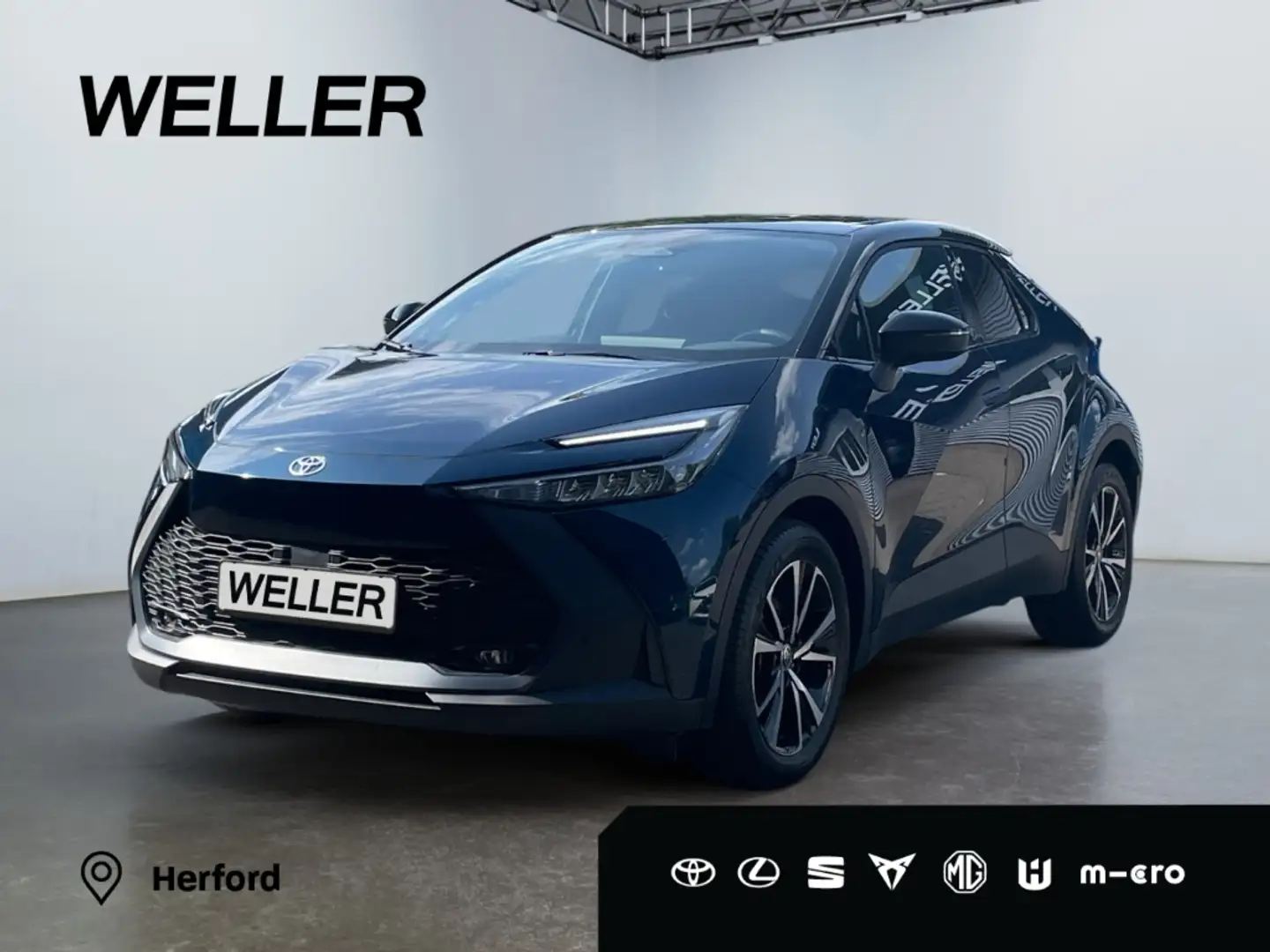 Toyota C-HR 2.0 Hybrid Teamplayer *Navi*LED*CarPlay*CAM* Grün - 1