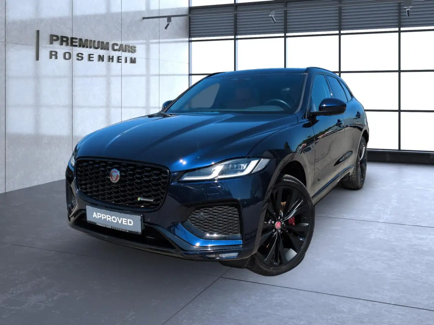 Jaguar F-Pace R-Dynamic D300 SE AWD Standh./ACC/22" Navi Blau - 2