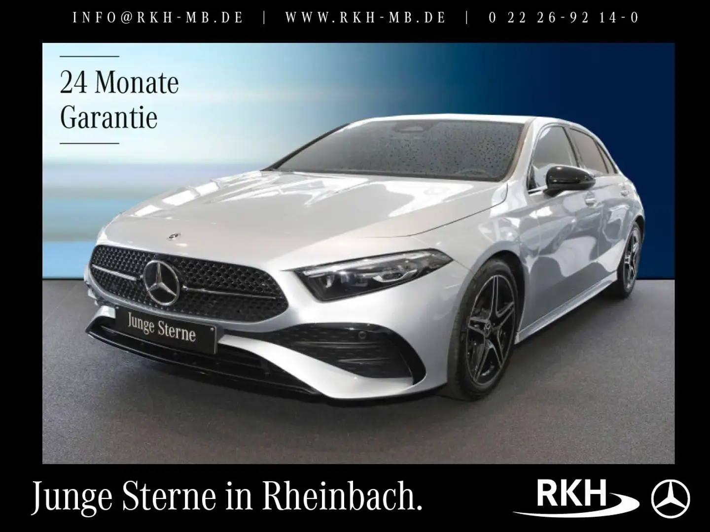 Mercedes-Benz A 200 A 200 AMG Line Night/Distr./Kamera/LED/Totw. Navi Argento - 1