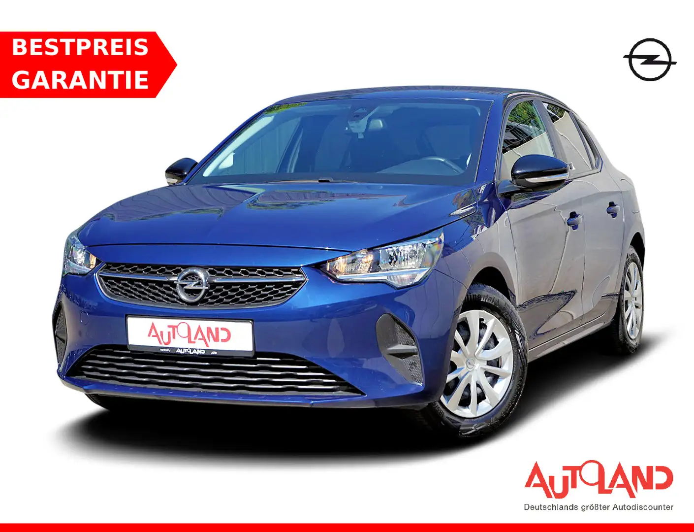 Opel Corsa F 1.2 Klima Sitzheizung PDC Spurhalte Blau - 1