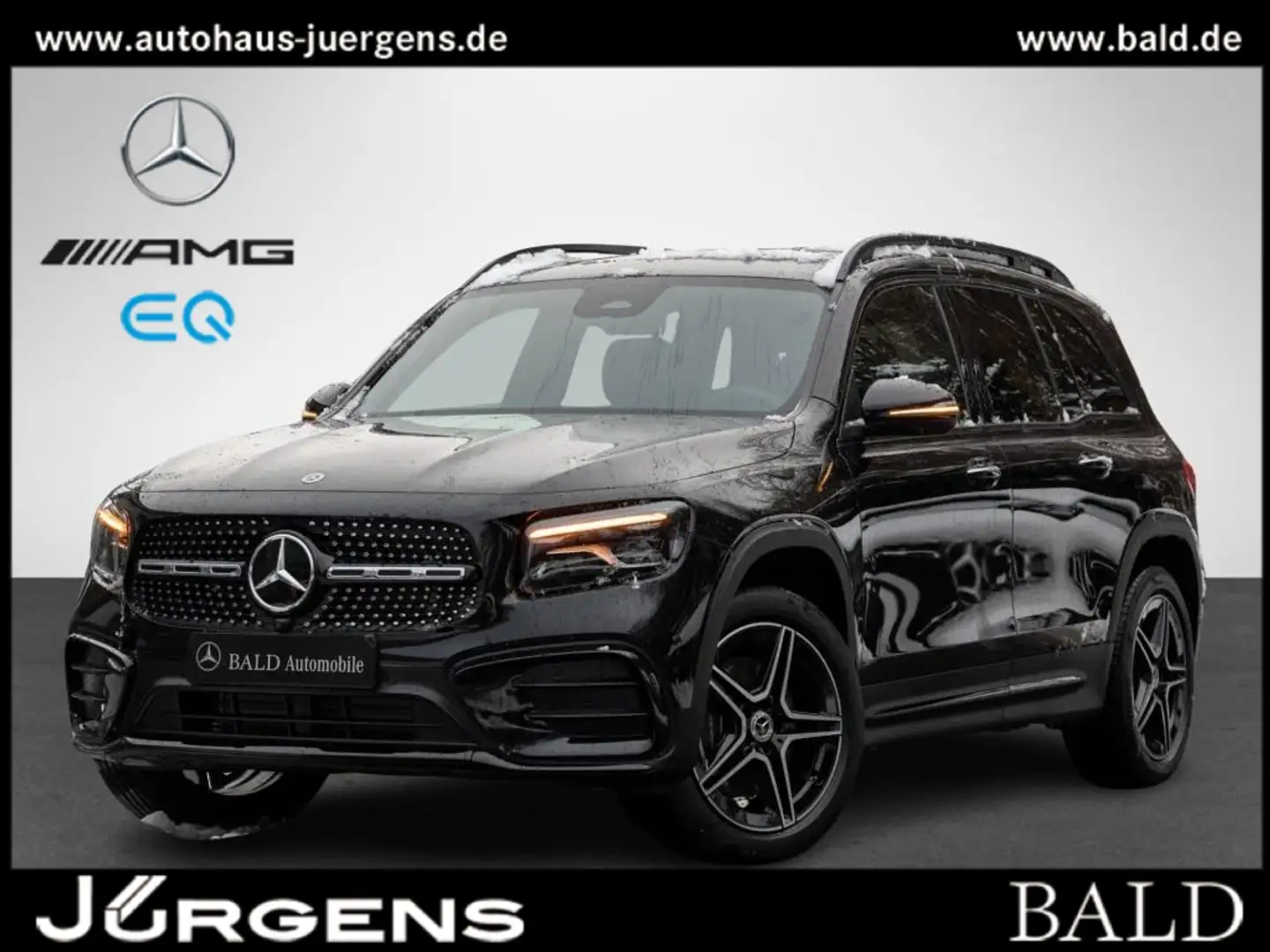 Mercedes-Benz GLB 220 4M AMG-Premium/ILS/Pano/AHK/360/Night/19 Schwarz - 1