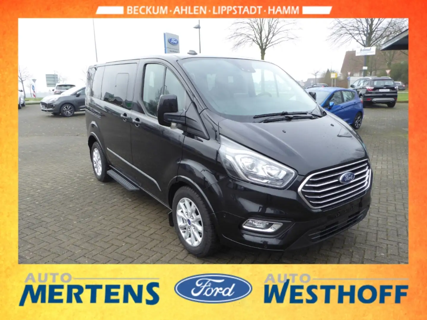 Ford Tourneo Custom Titanium 320 L1 Navi + Kamera Schwarz - 2
