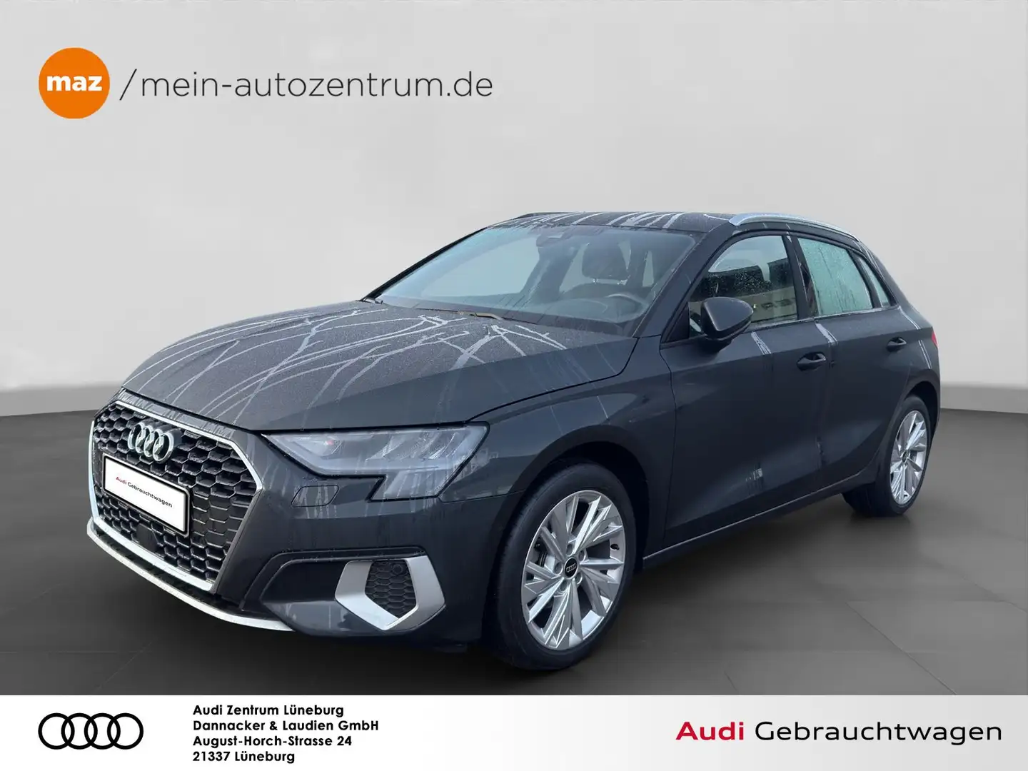 Audi A3 Sportback 35 2.0 TDI advanced Alu LED Navi Kame Grijs - 1