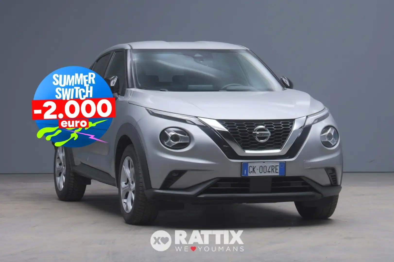 Nissan Juke 1.0 dig-t 114CV N-Connecta DCT Grigio - 1