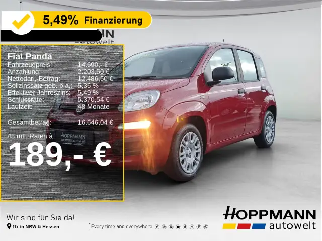 Fiat Panda Icon *Klima*PDC*Mild Hybrid