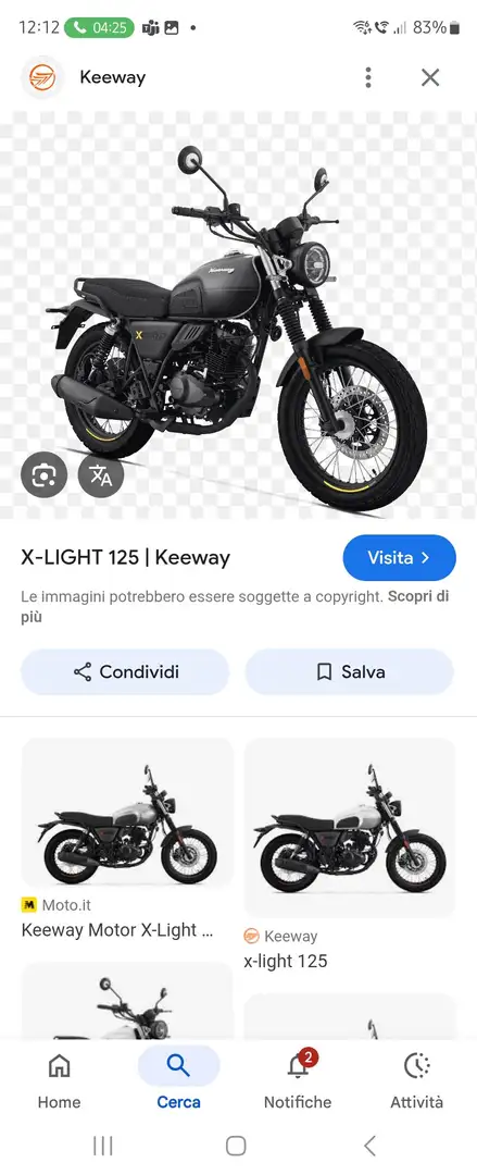 Keeway K-Light Black - 2