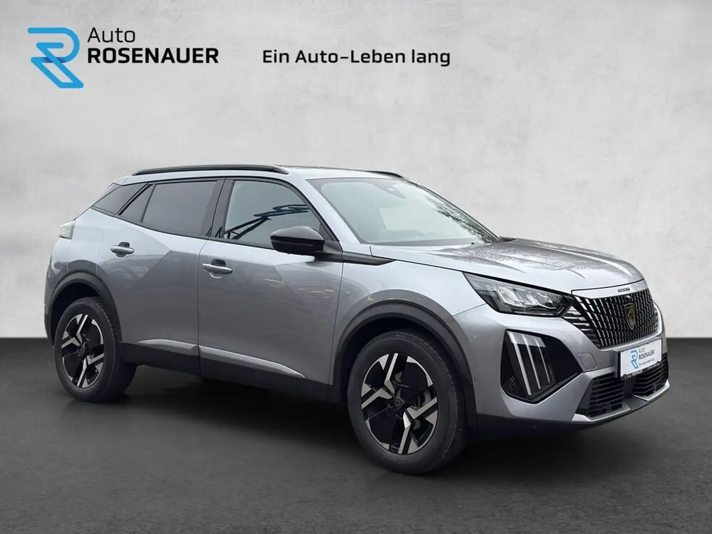 Peugeot 2008 Allure 1.2 PureTech 100PS !Navi, Tempomat! Gris - 2