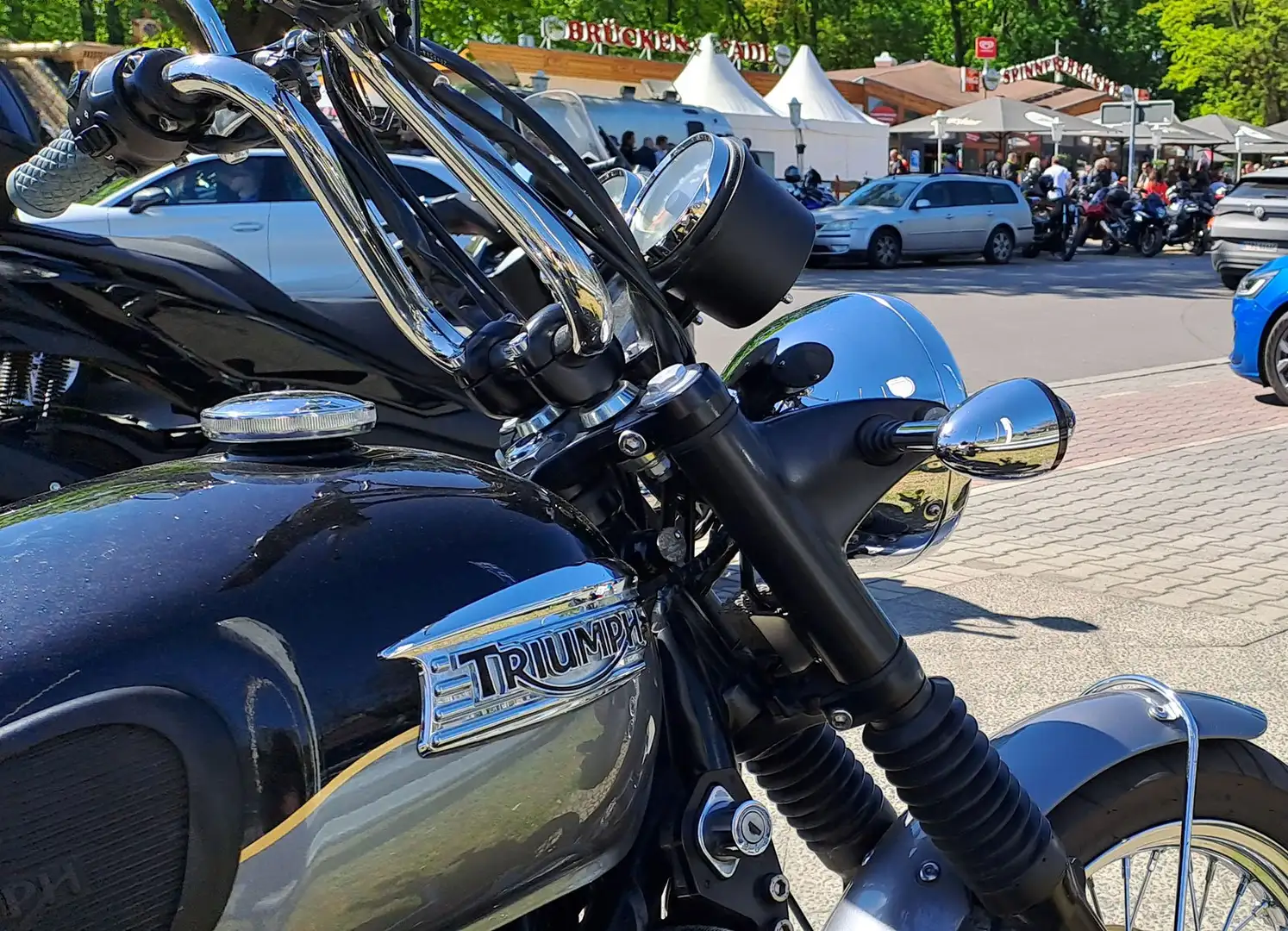 Triumph Bonneville T100 Szürke - 1