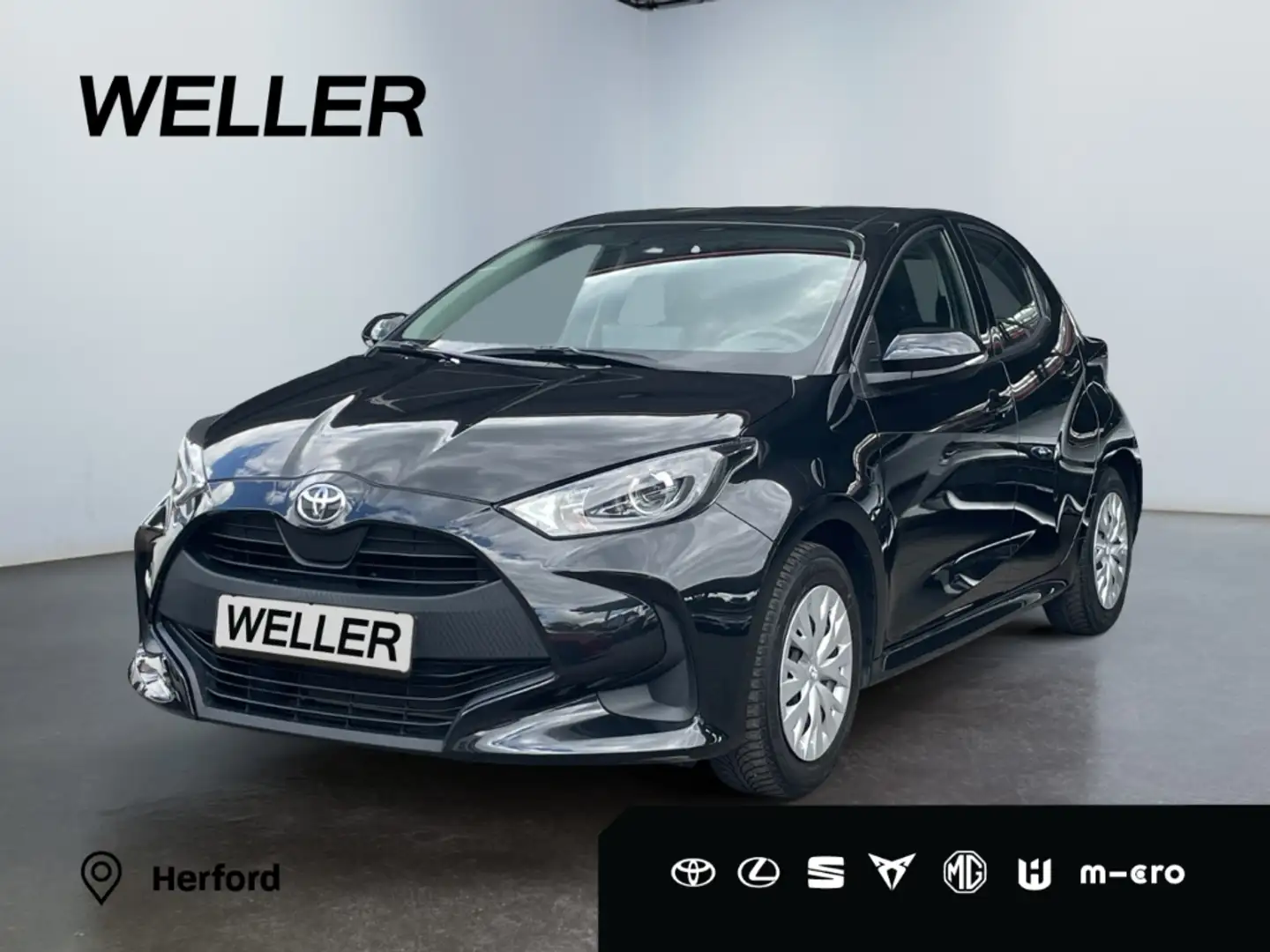 Toyota Yaris 1.0 Comfort *ACC*CAM*CarPlay*Spurhalteass* Negro - 1
