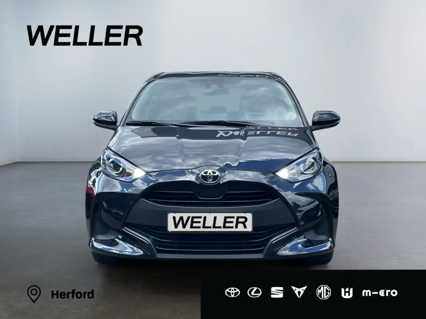 Toyota Yaris 1.0 Comfort *ACC*CAM*CarPlay*Spurhalteass* Negro - 2