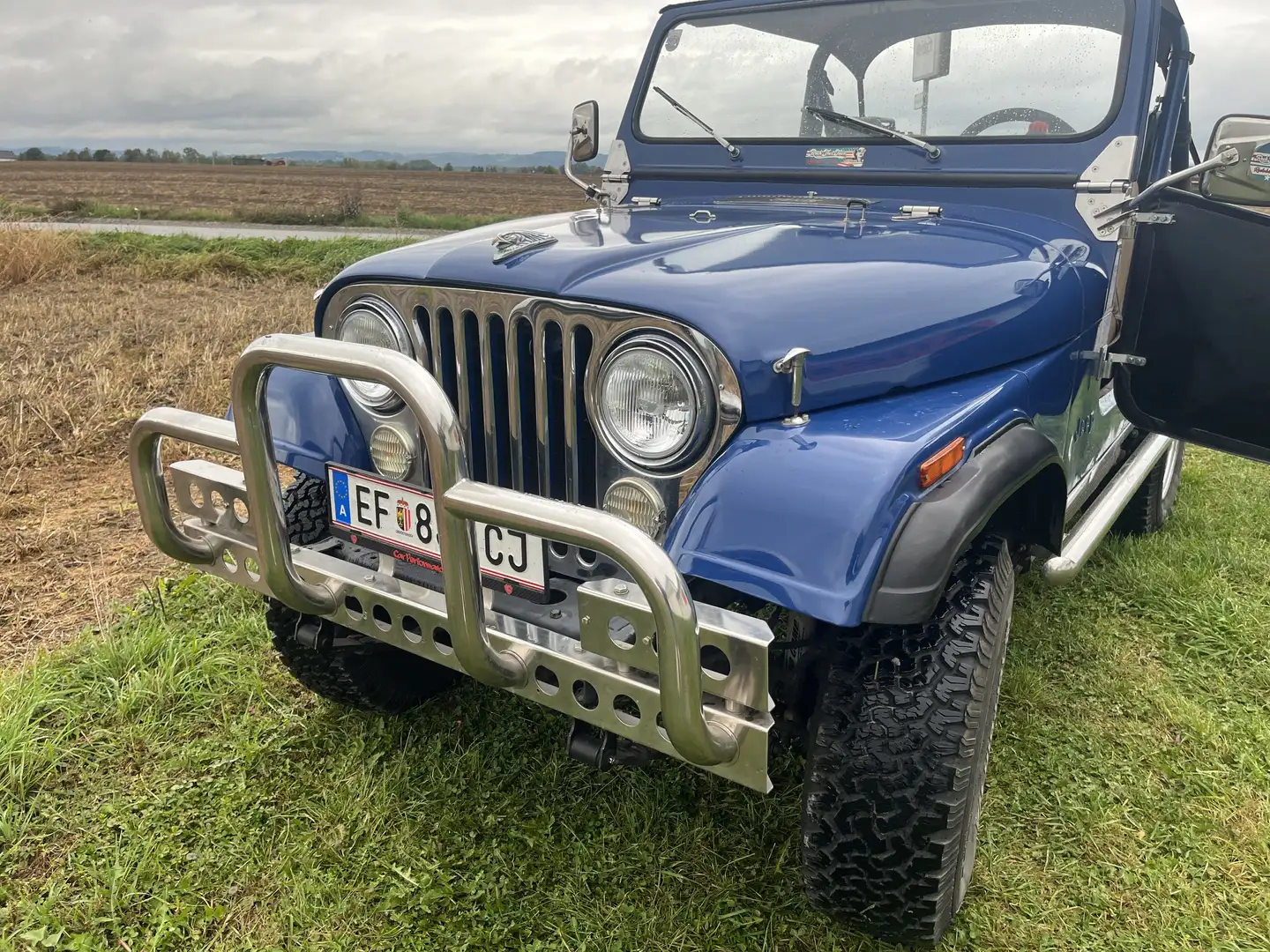 Jeep CJ-7 Pickerl neu - 1