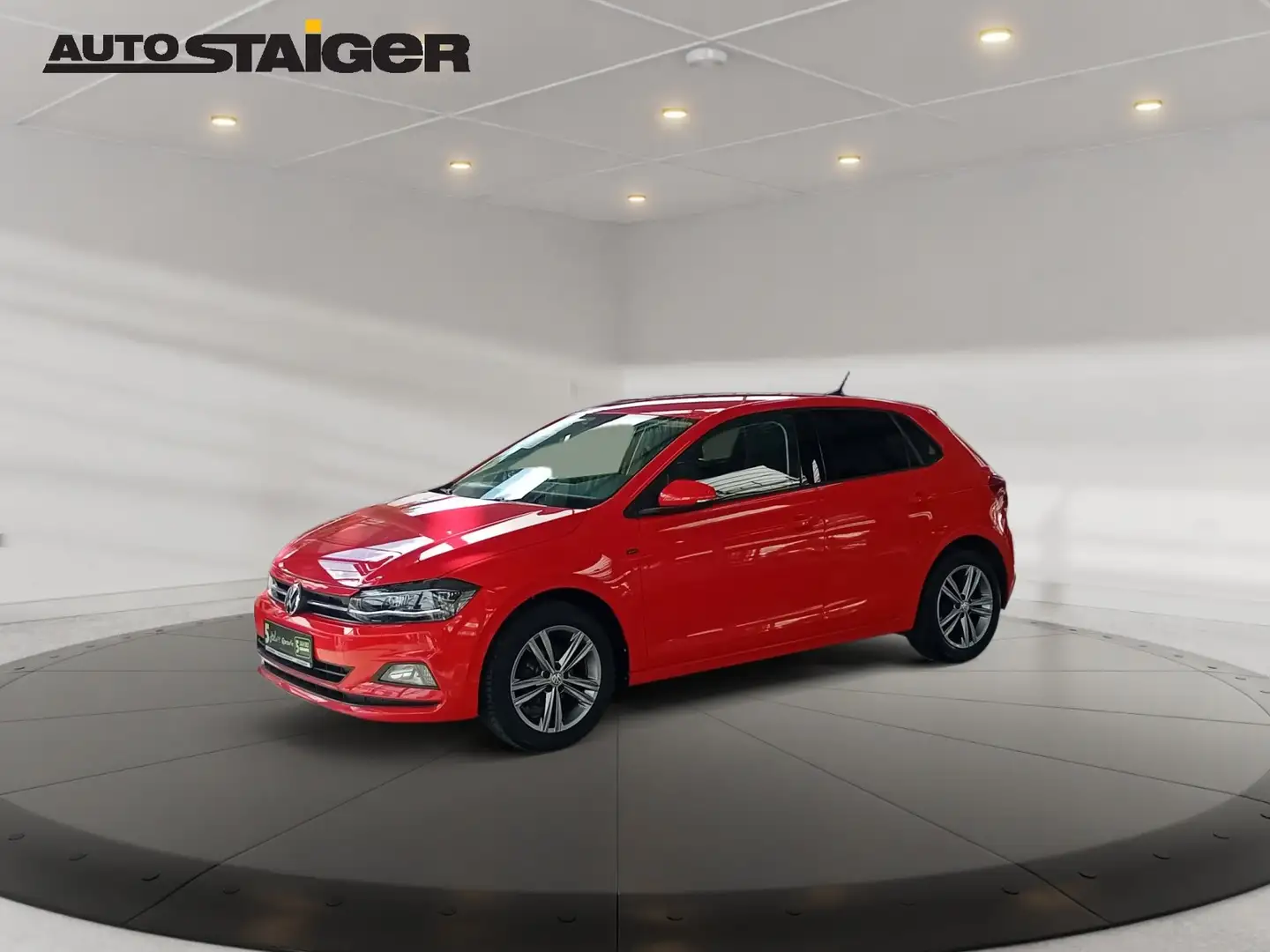 Volkswagen Polo VI Join 1.0 TSI ACC+LED+Navi+SHZ+Winterp. Rood - 2