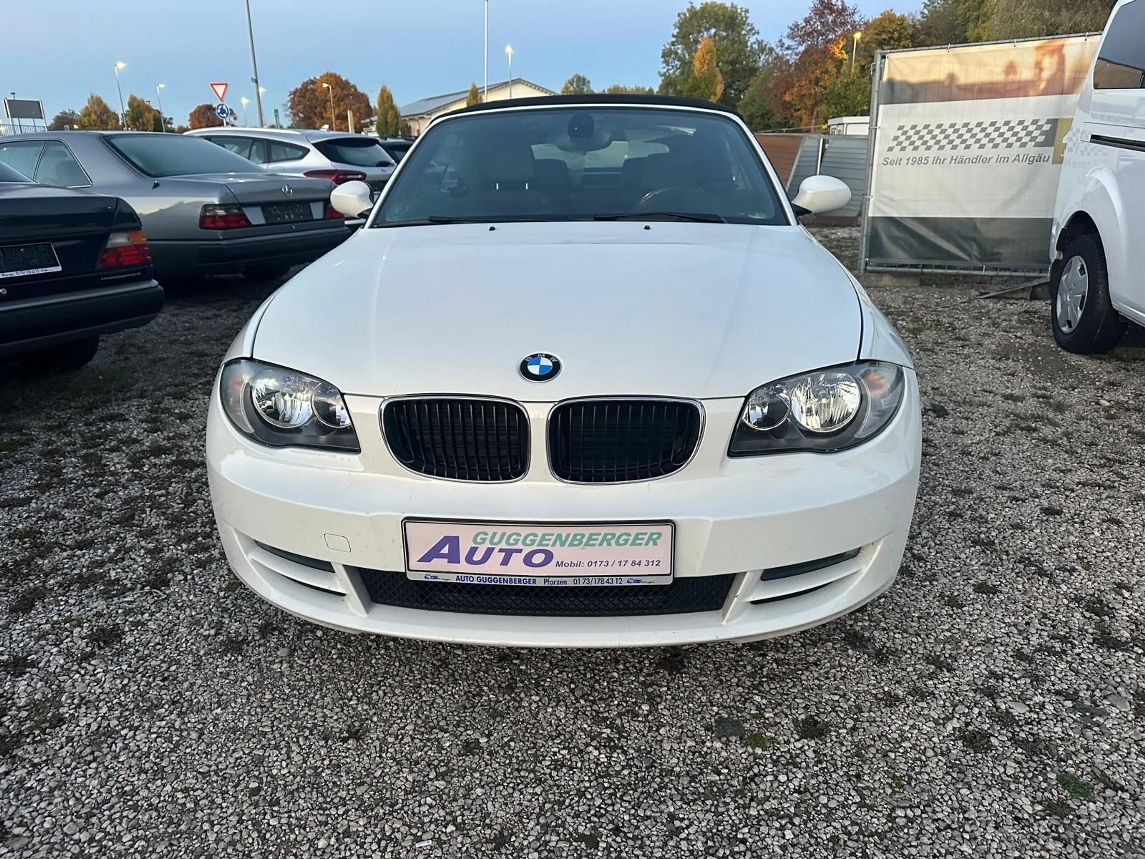 BMW 120 1 Cabrio  Klima Sitzheizung Tempomat Alurad — photo 2
